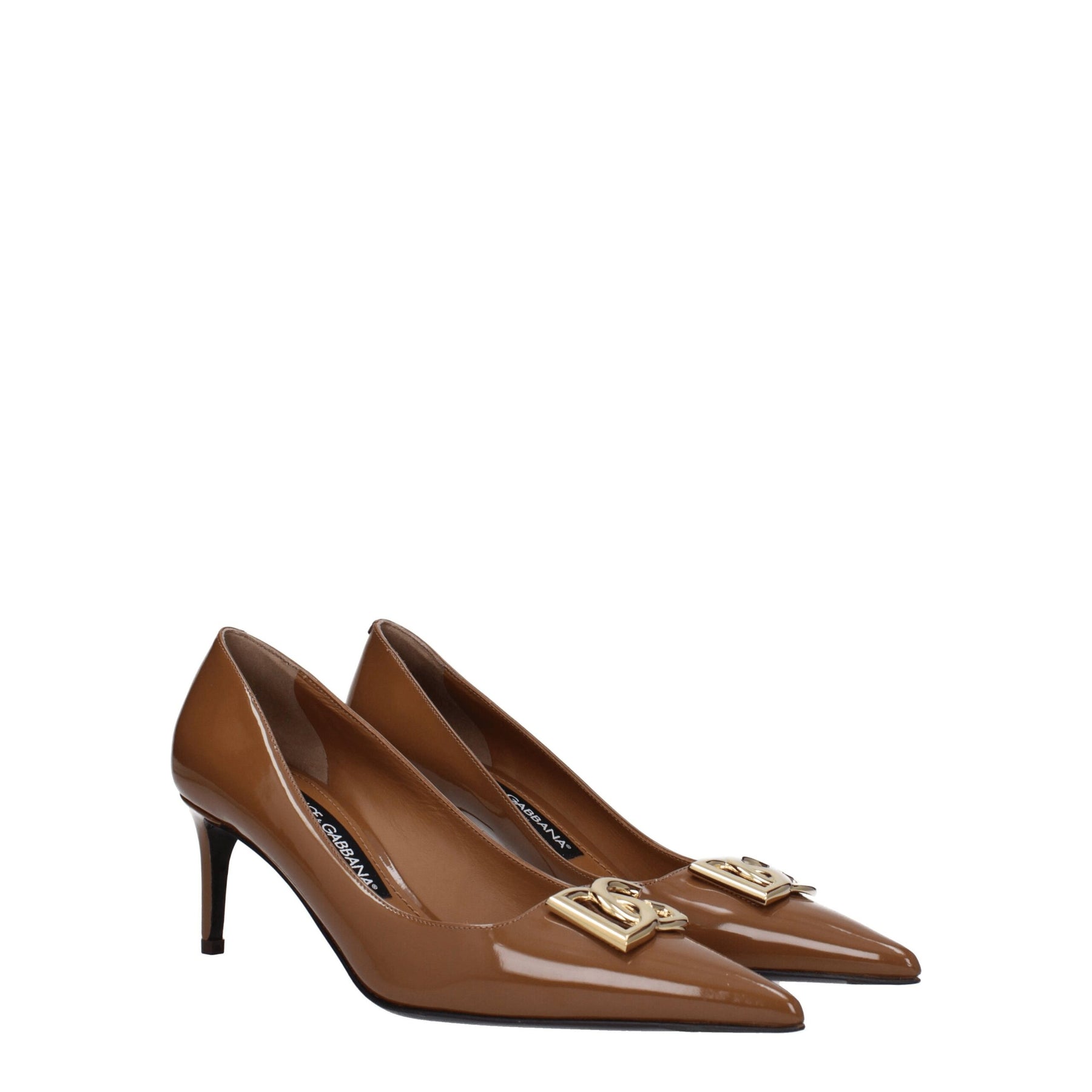 Dolce & Gabbana Brown Leather High Heel Pumps | Regal Royce