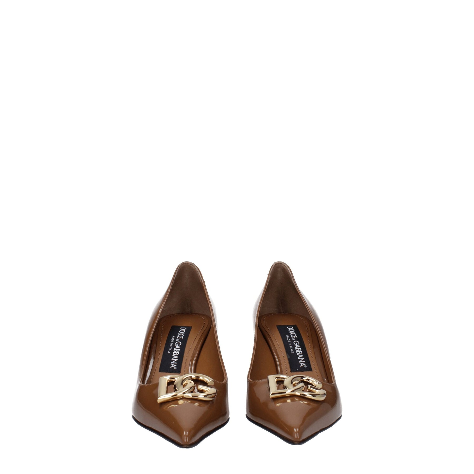 Dolce & Gabbana Brown Leather High Heel Pumps | Regal Royce