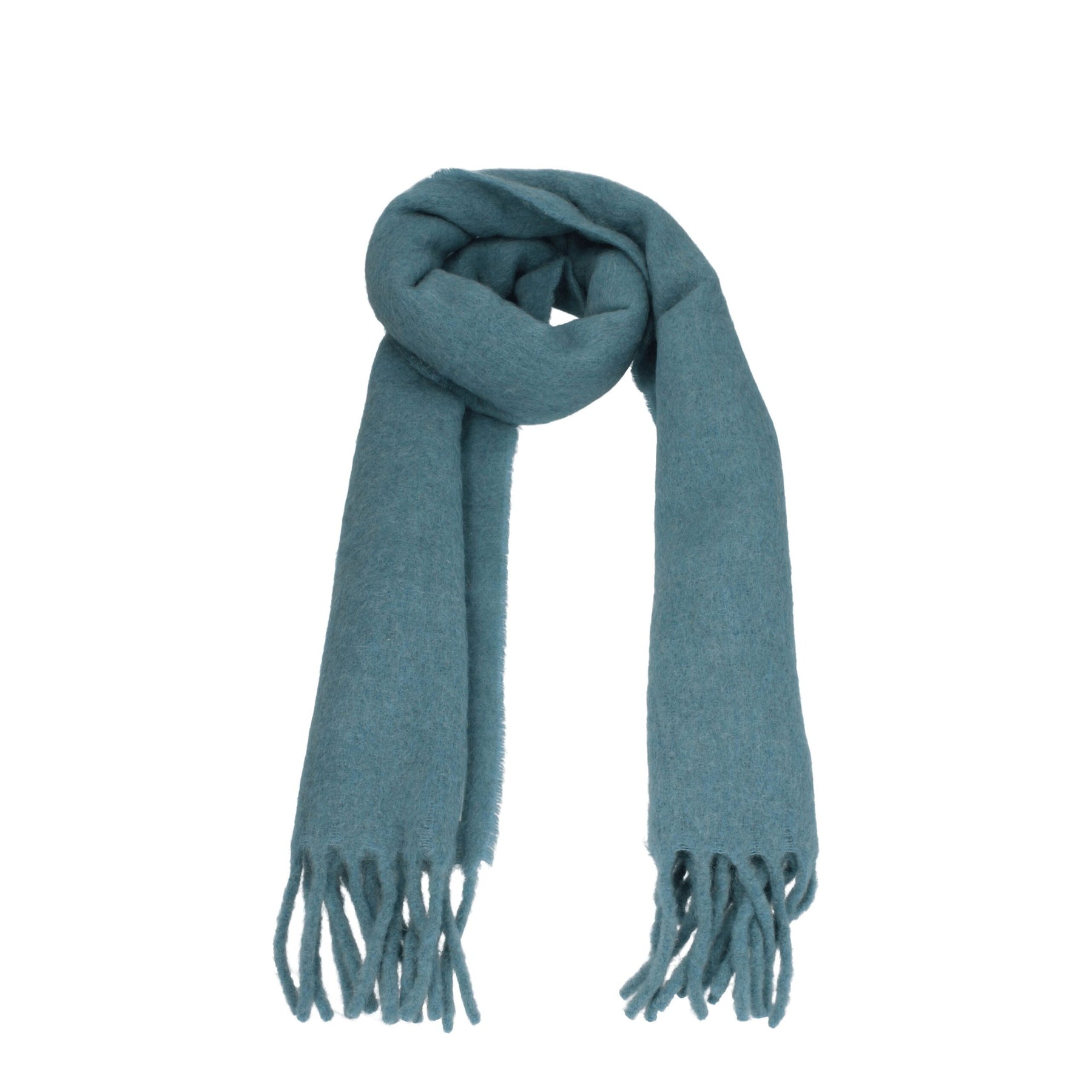 Ami Paris Green Leather Scarf | Regal Royce