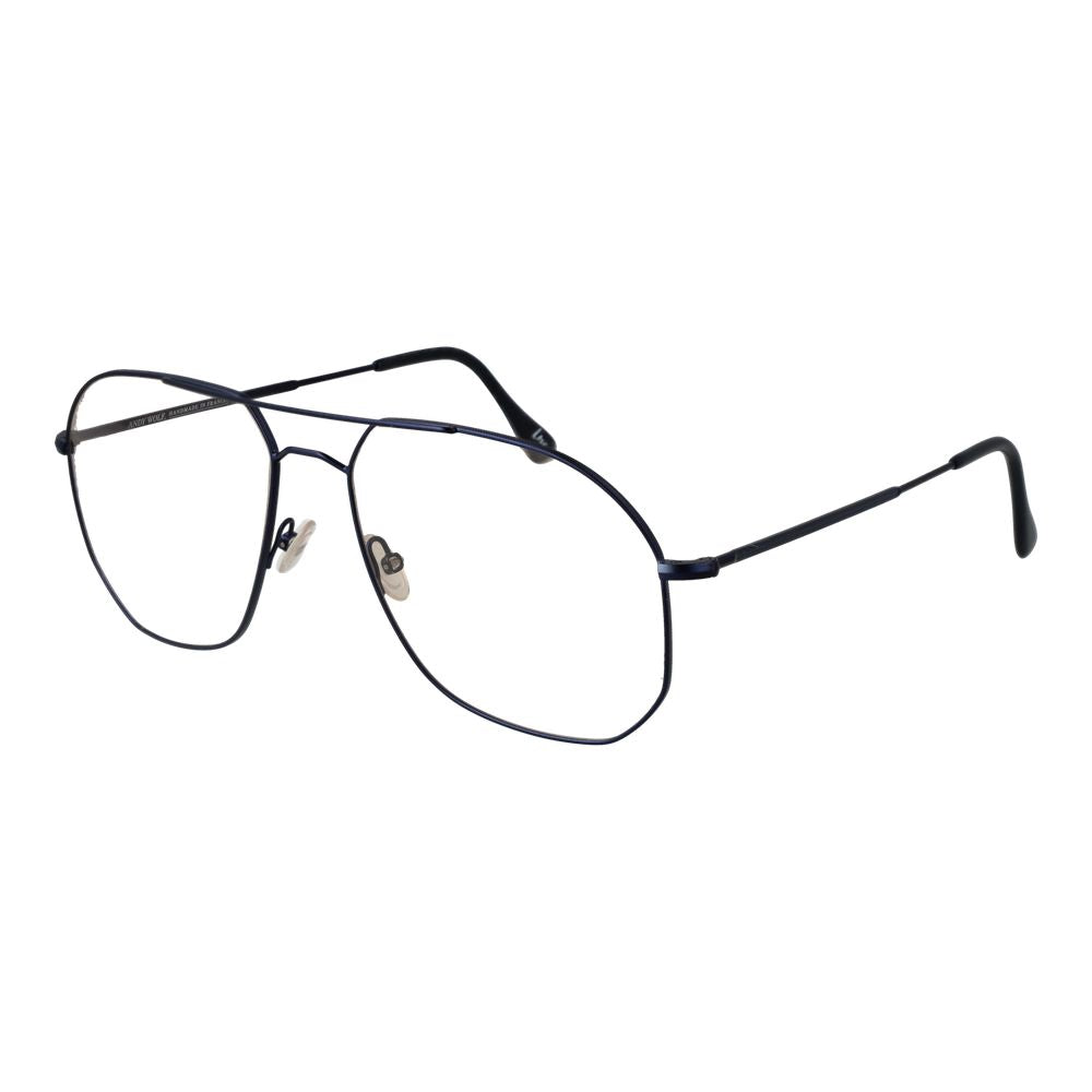 Andy Wolf Blue Metal Glasses (Frames) | Regal Royce