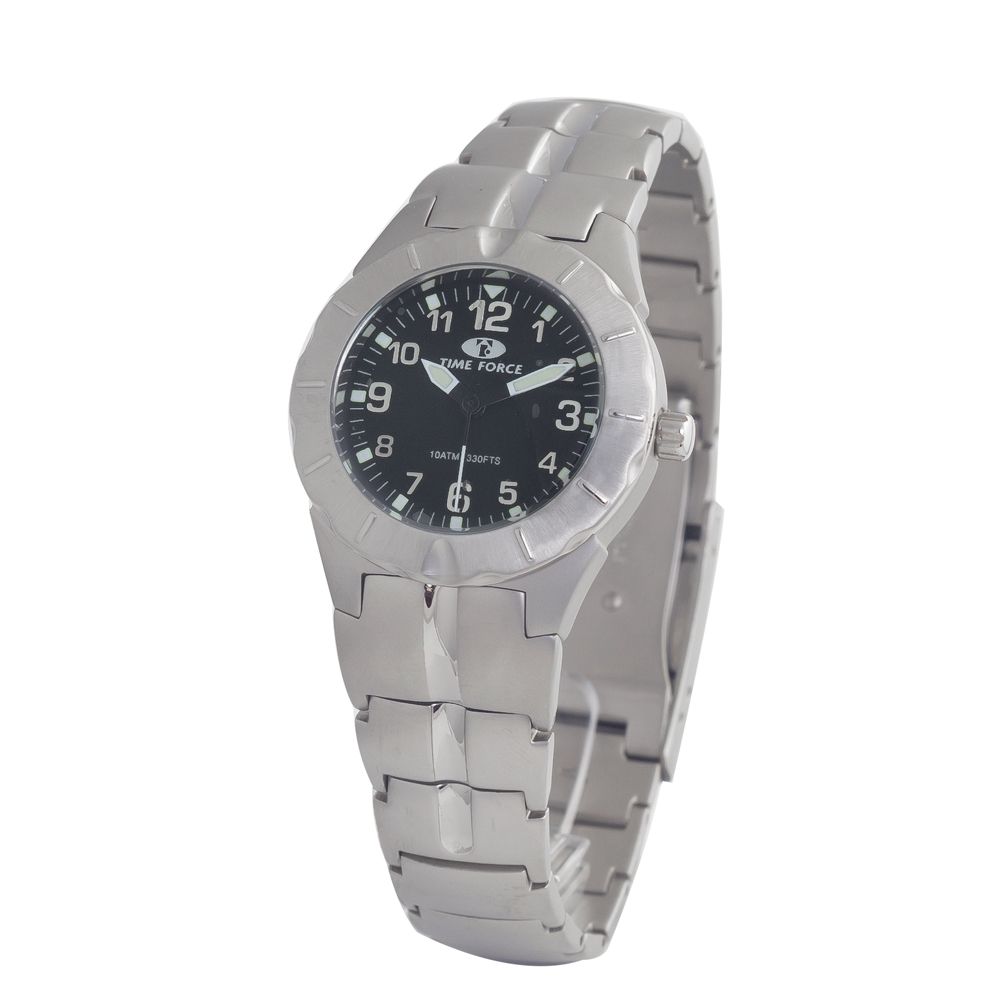 Time Force Silver Stainless Steel Dress Watch | Regal Royce