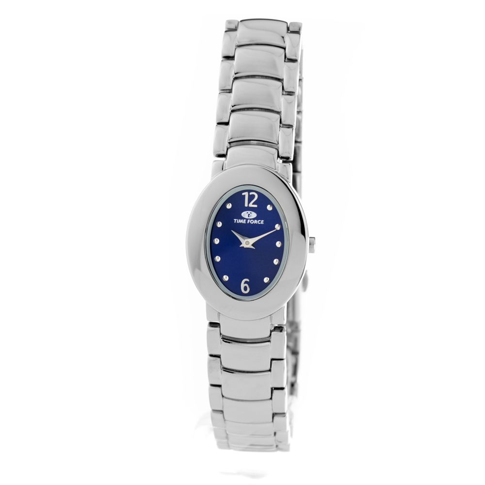 Time Force Silver Stainless Steel Dress Watch | Regal Royce