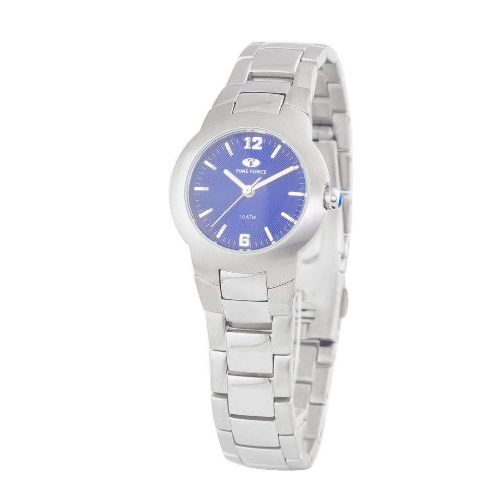 Time Force Silver Stainless Steel Dress Watch | Regal Royce