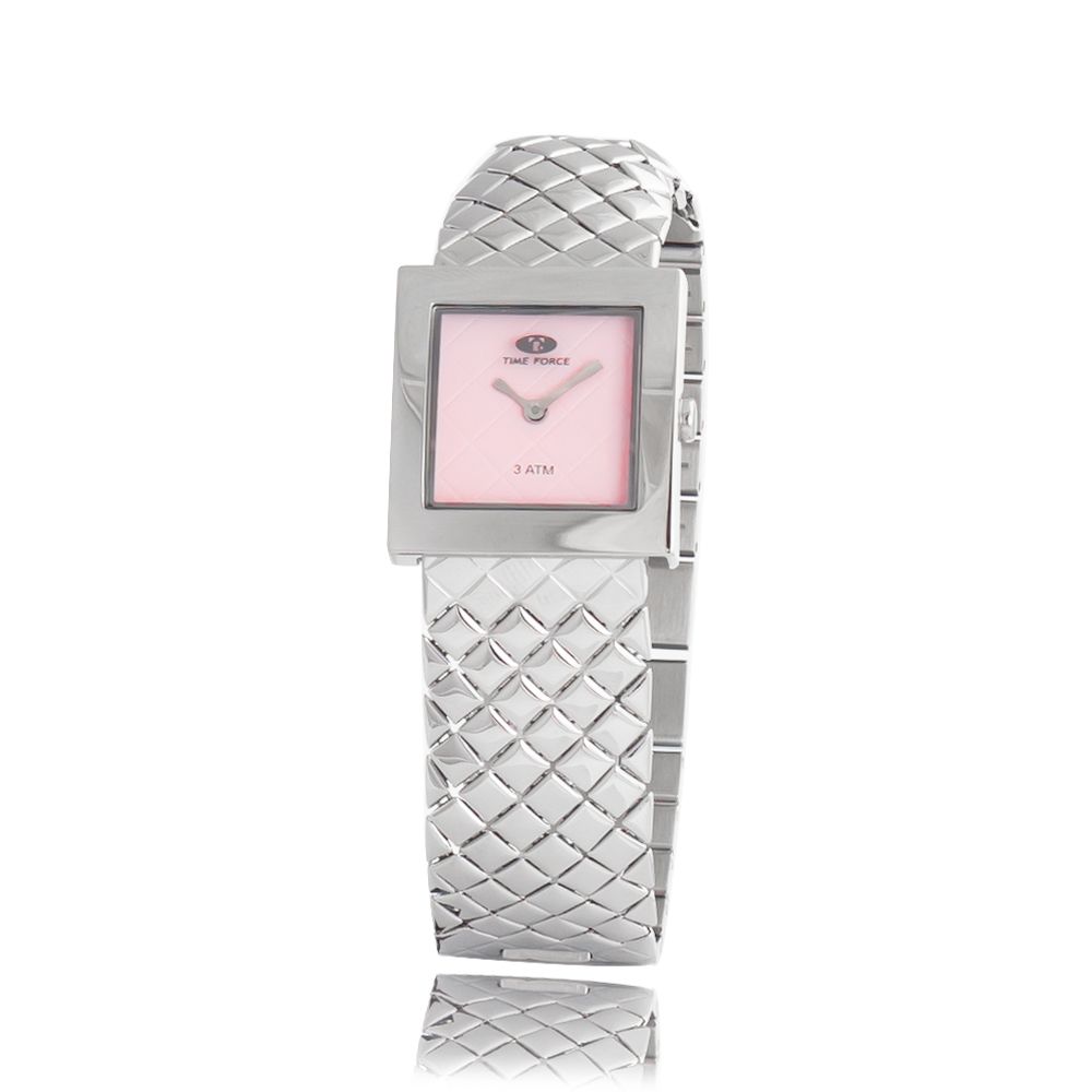 Time Force Silver Stainless Steel Dress Watch | Regal Royce