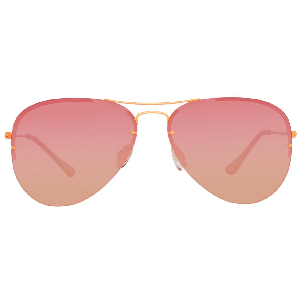 Benetton Orange Metal Sunglasses | Regal Royce