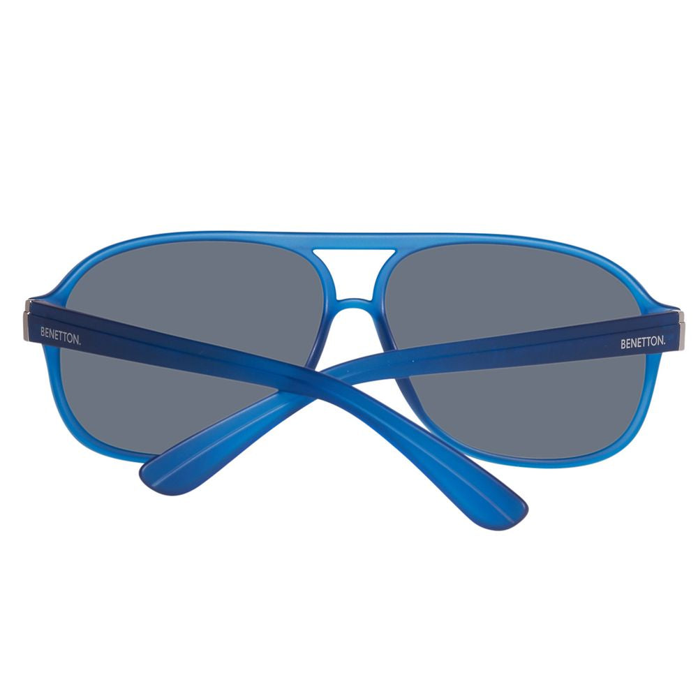 Benetton Blue Injected Sunglasses | Regal Royce
