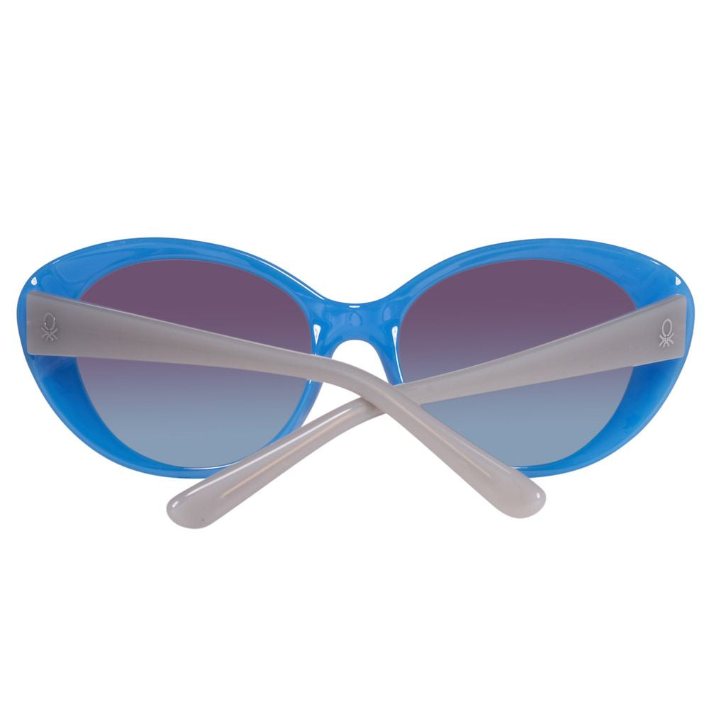 Benetton Blue Injected Sunglasses | Regal Royce