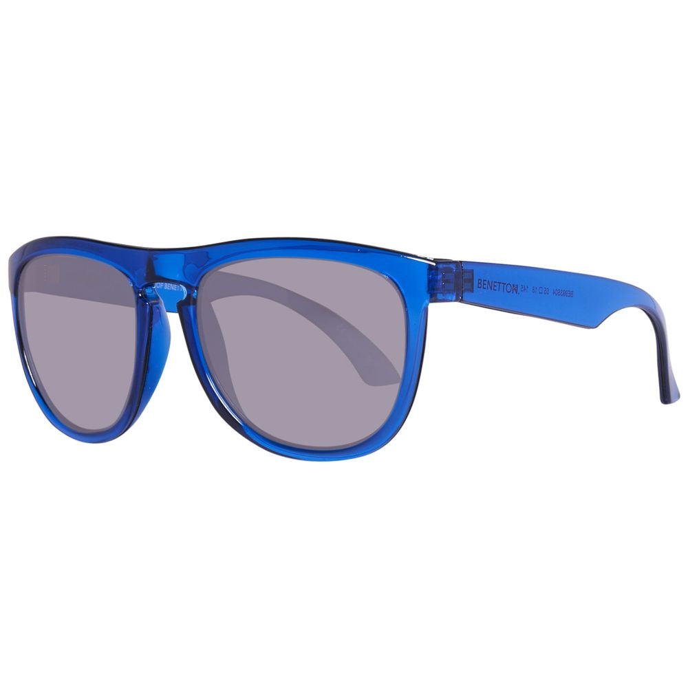 Benetton Blue Injected Sunglasses | Regal Royce