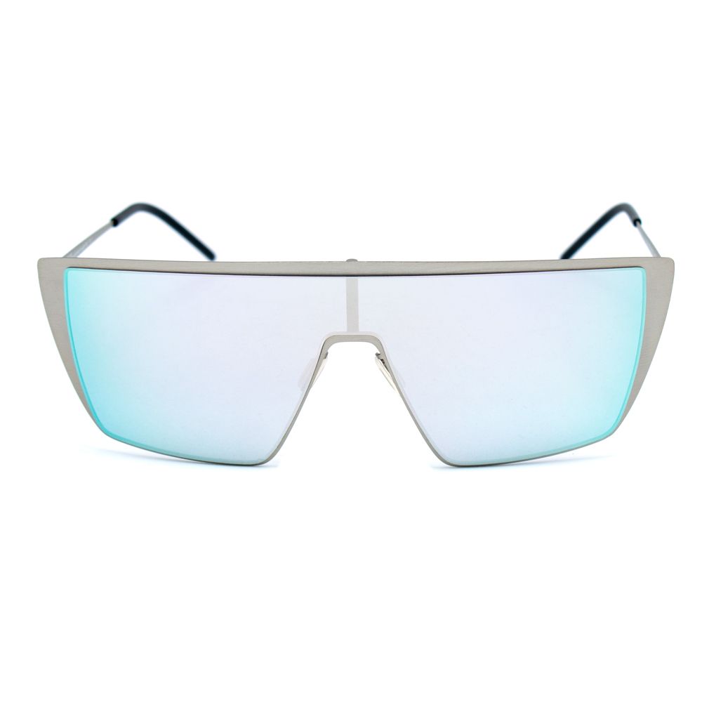 Italia Independent Silver Metal Sunglasses