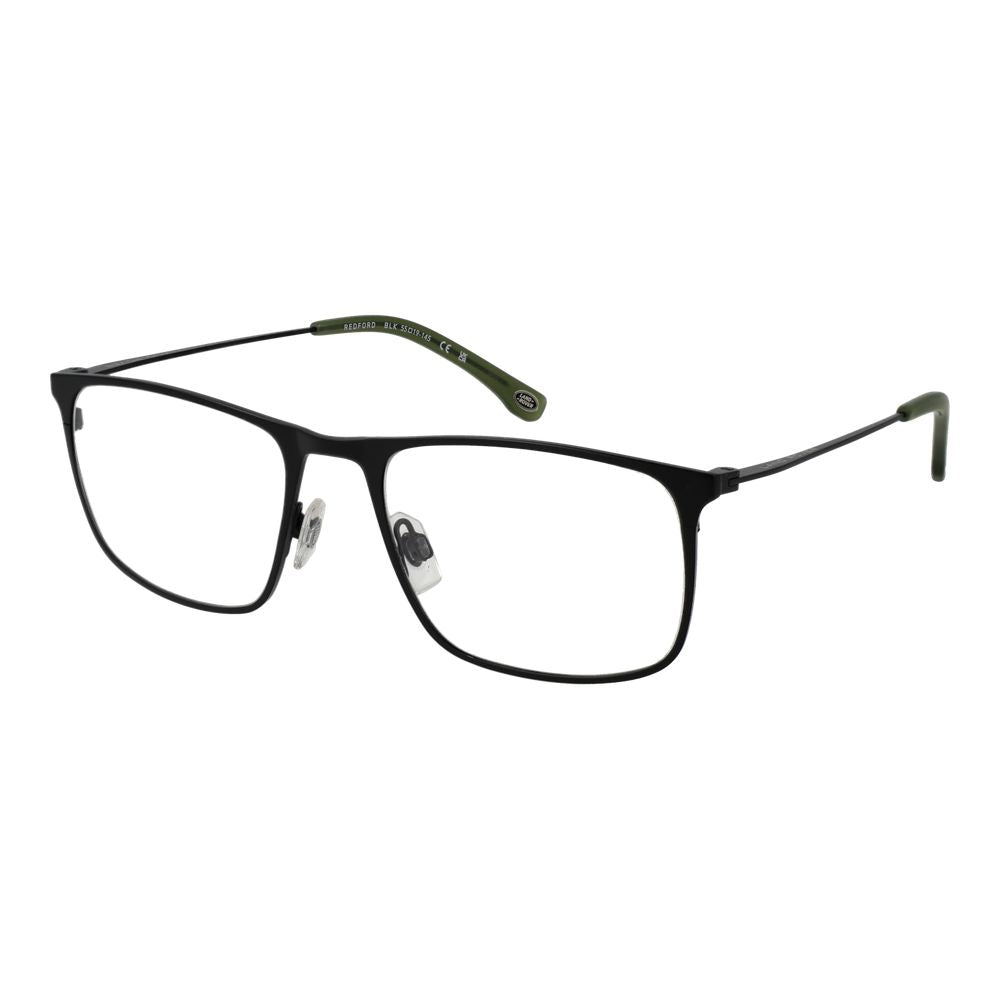 Land Rover Black Stainless Steel Glasses (Frames) | Regal Royce