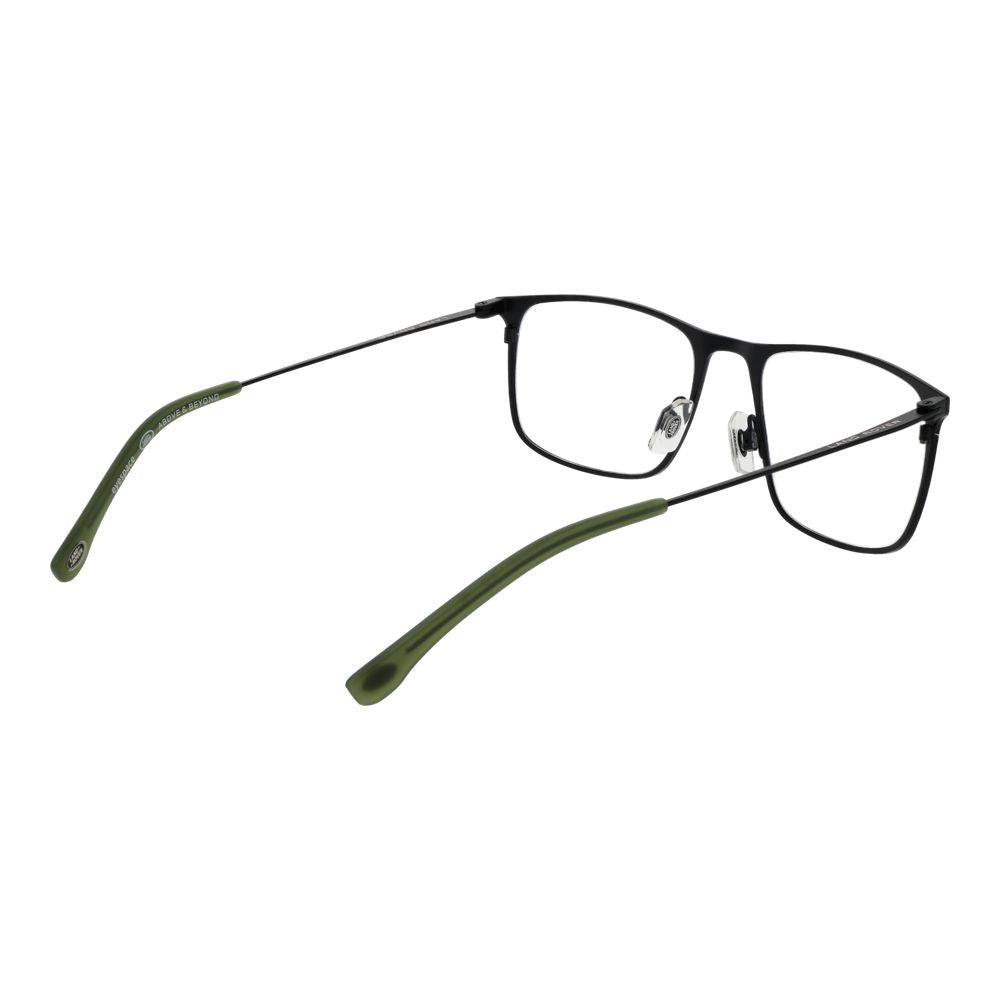 Land Rover Black Stainless Steel Glasses (Frames) | Regal Royce