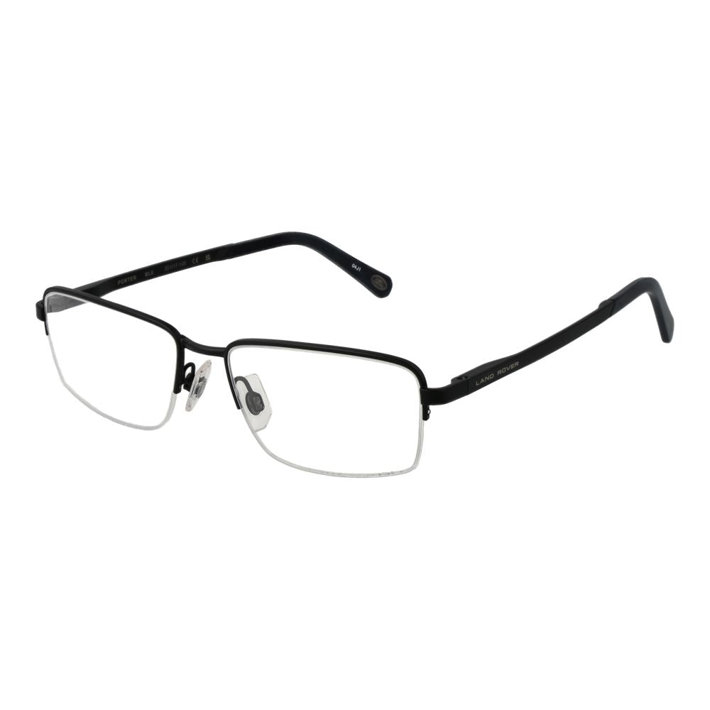 Land Rover Black Stainless Steel Glasses (Frames) | Regal Royce