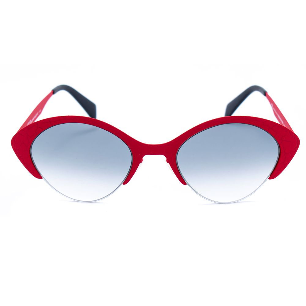 Italia Independent Red Metal Sunglasses