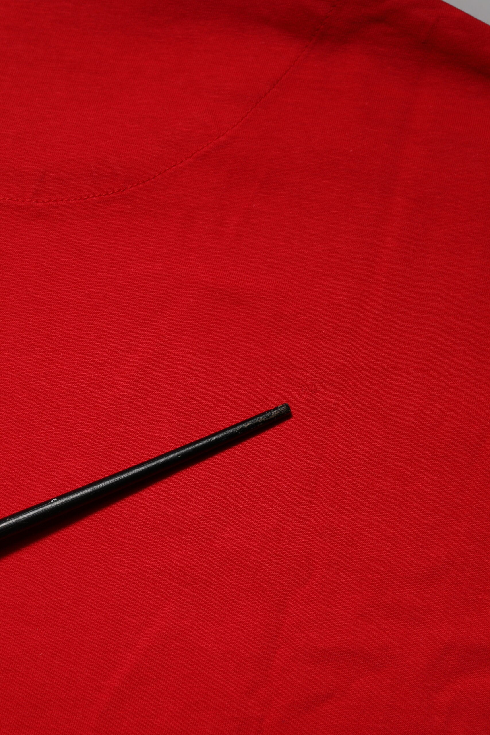 Dolce & Gabbana Red Crew Neck Short Sleeves Tee T-shirt | Regal Royce