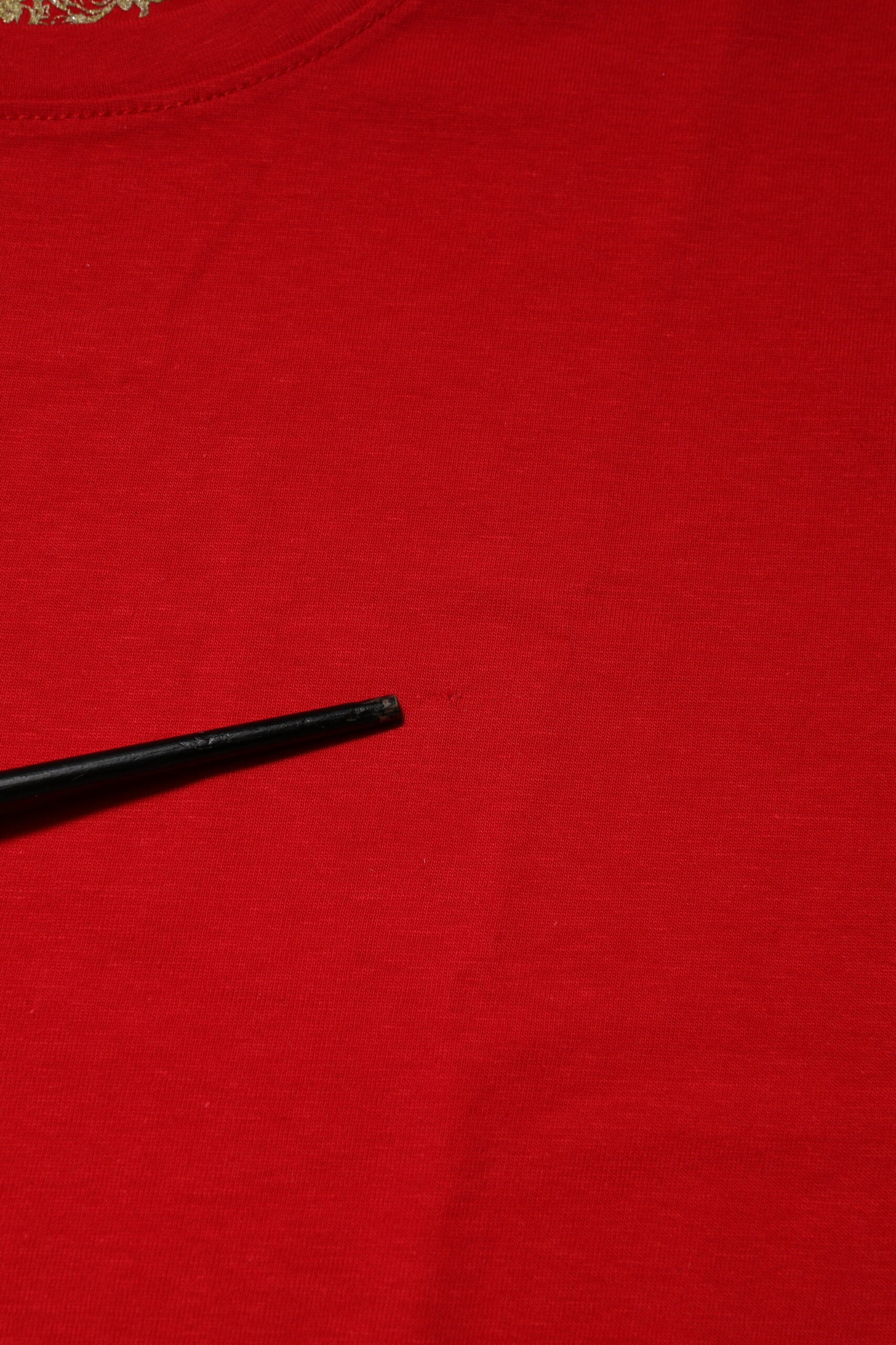 Dolce & Gabbana Red Crew Neck Short Sleeves Top T-shirt | Regal Royce