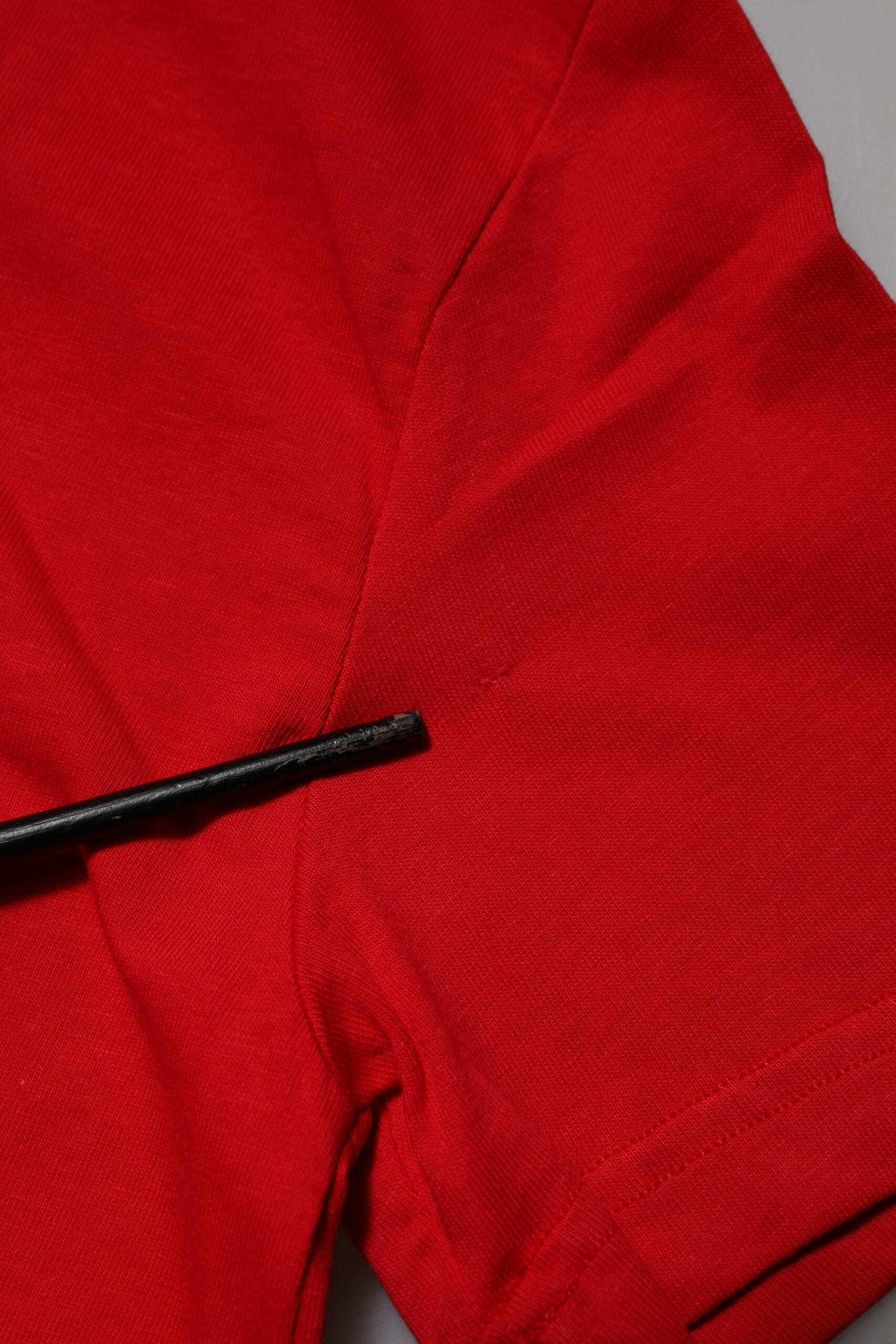 Dolce & Gabbana Red Crew Neck Short Sleeve Casual Tee T-shirt | Regal Royce