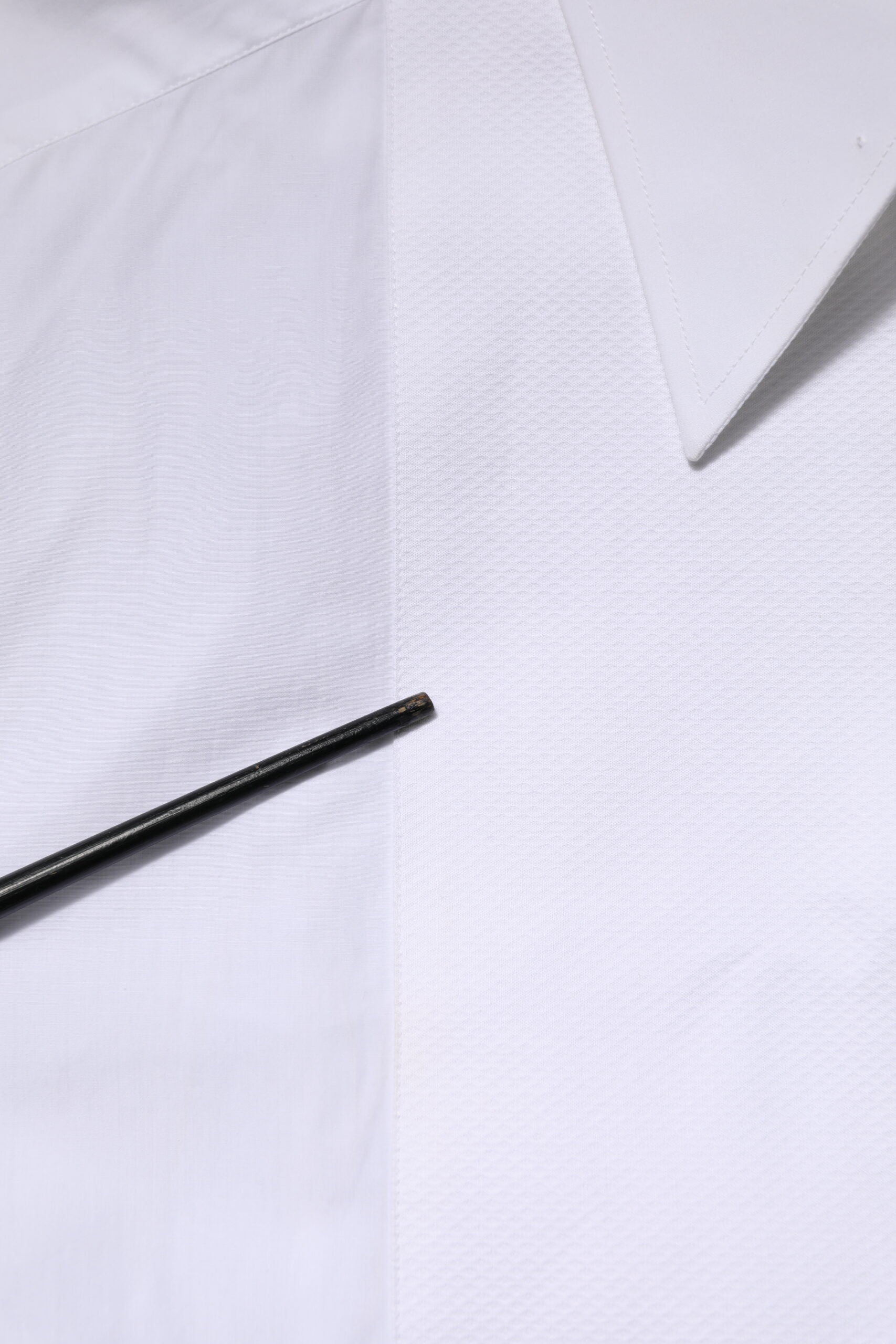 Dolce & Gabbana White Cotton Collared Long Sleeves Shirt Top | Regal Royce