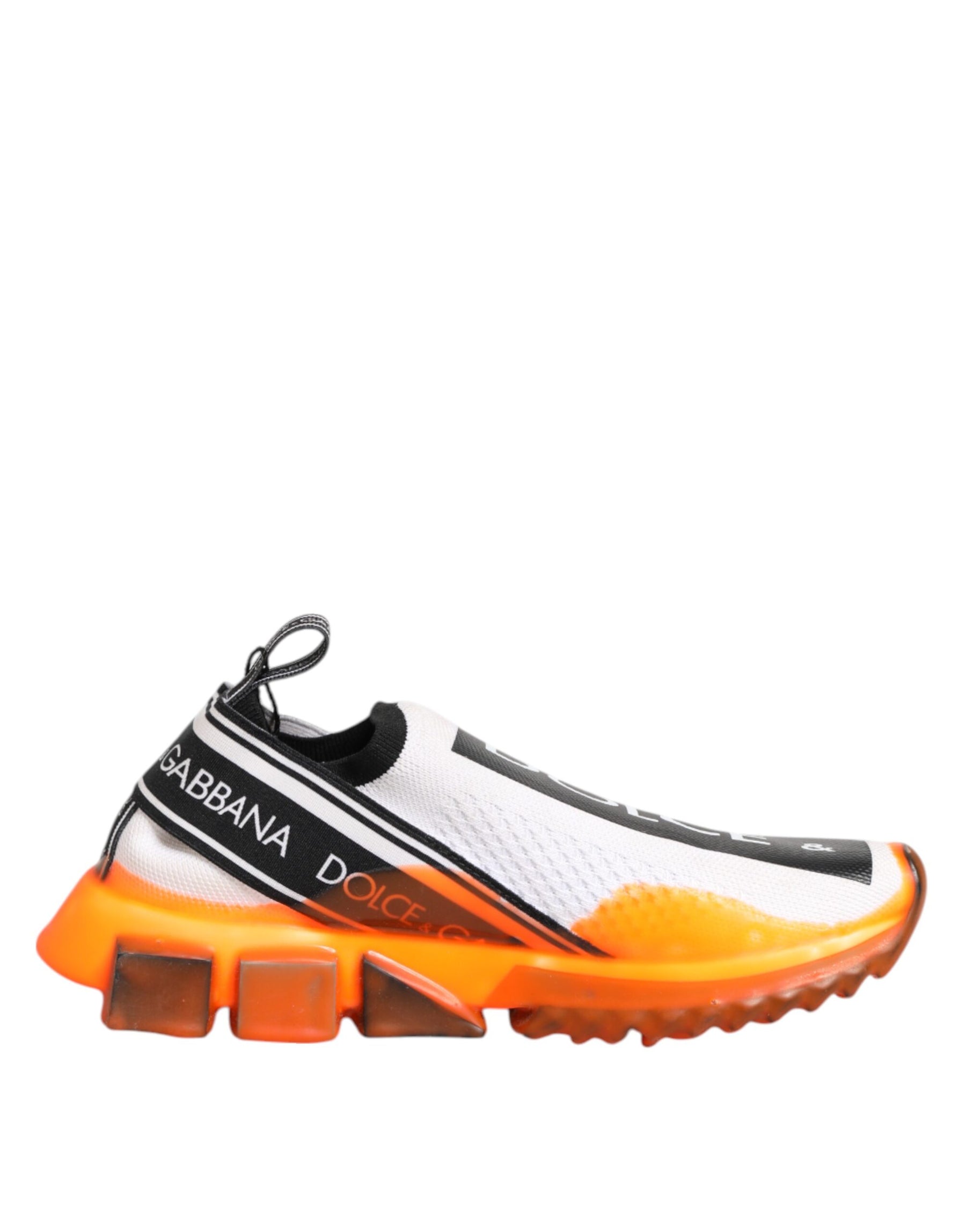 Dolce & Gabbana White Sorrento Slip On Low Top Sneakers Shoes | Regal Royce