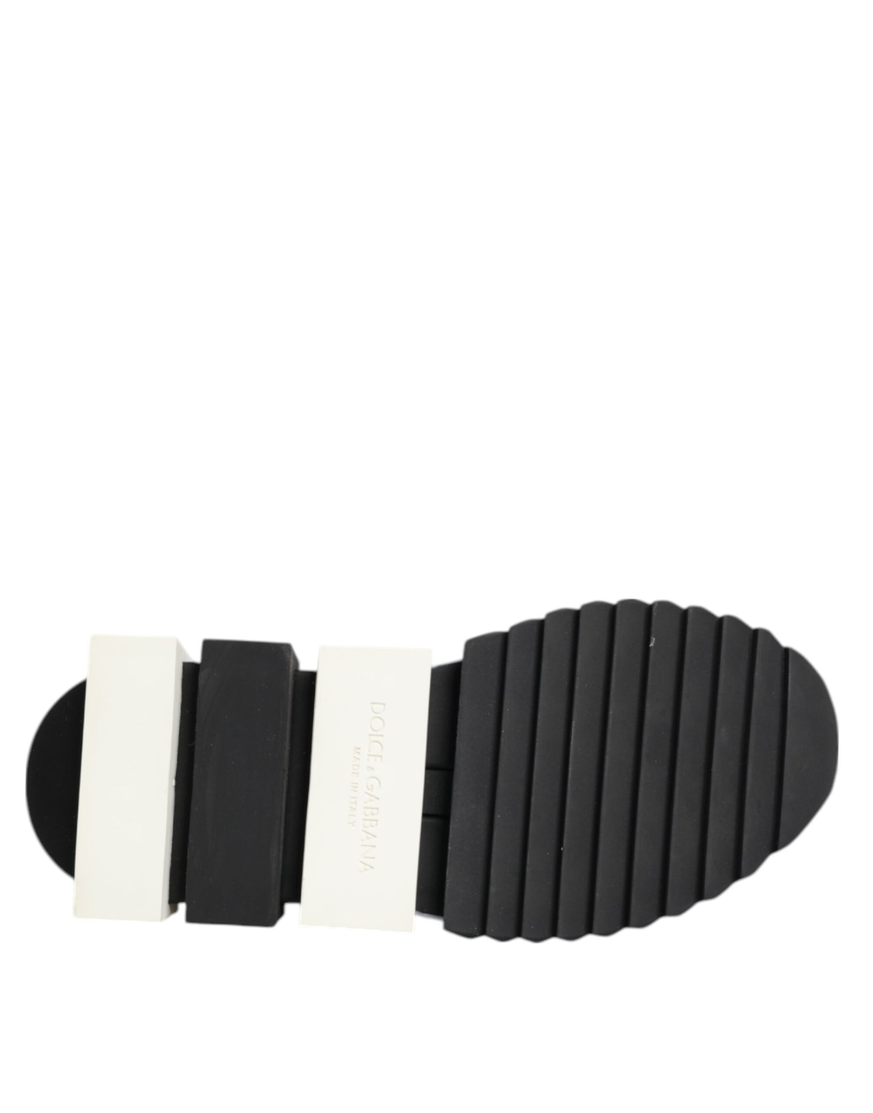 Dolce & Gabbana White Stars Sorrento Low Top Sneakers Shoes | Regal Royce