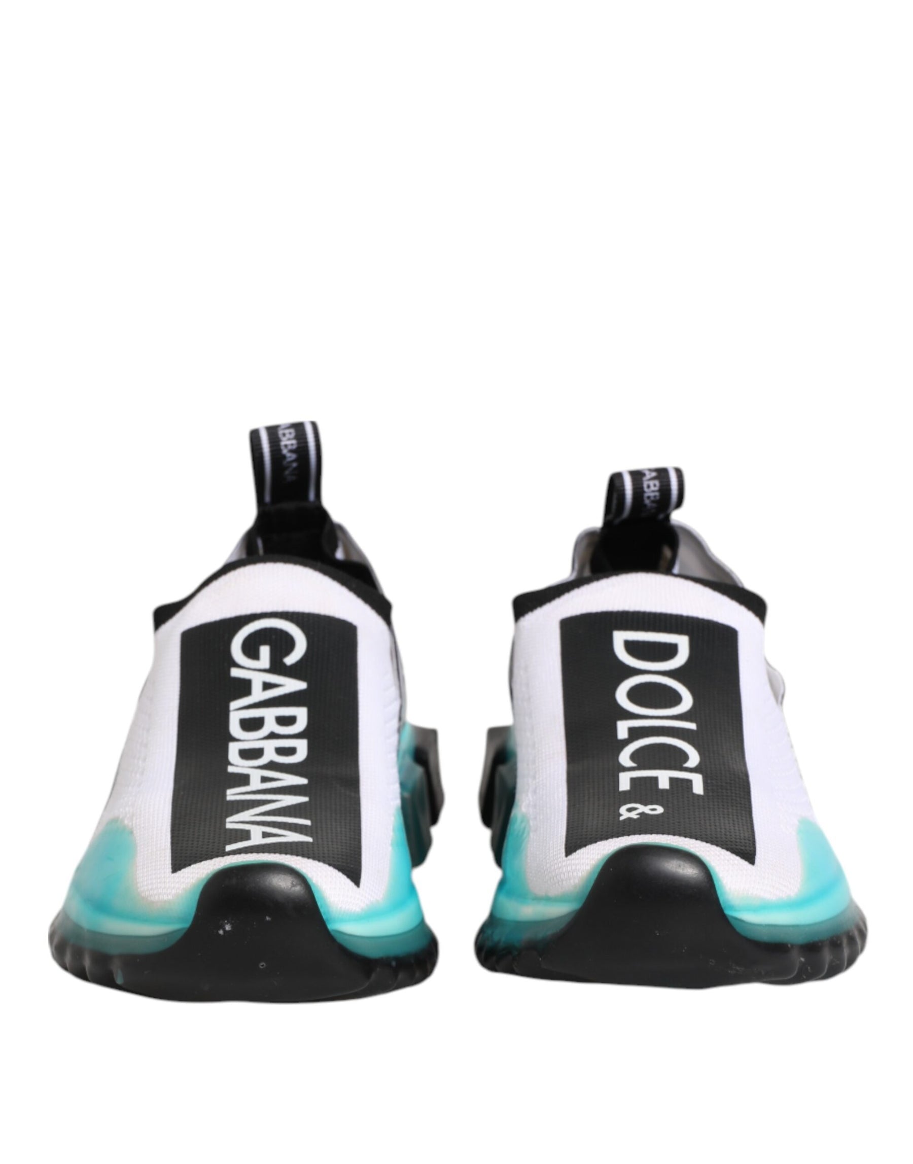 Dolce & Gabbana White Sorrento Slip On Low Top Sneakers Shoes | Regal Royce