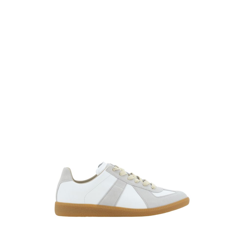 Margiela White Rubber Low Top Sneakers | Regal Royce