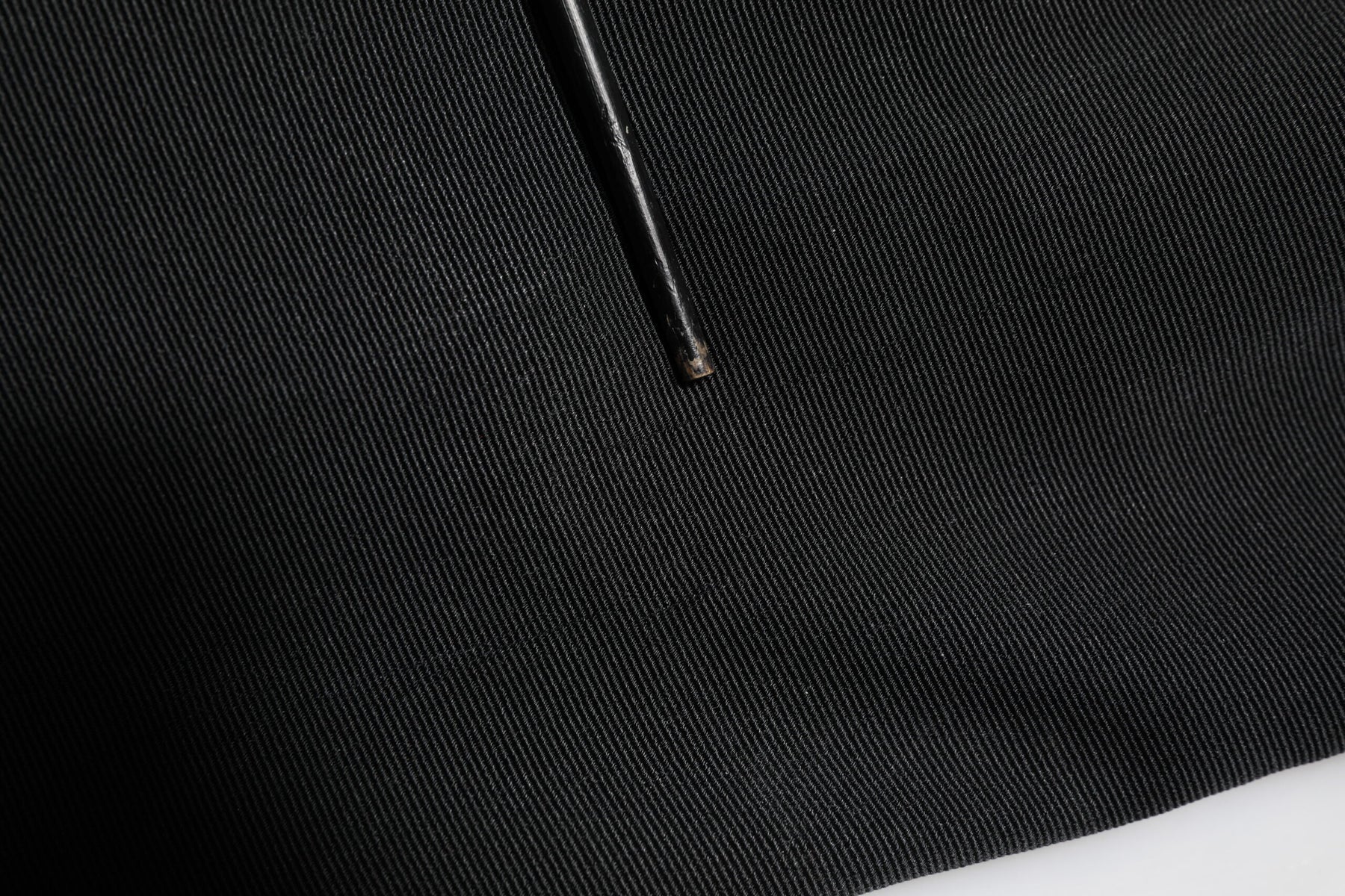 Dolce & Gabbana Black Acetate HighWaist Tapered Trouser Pants | Regal Royce