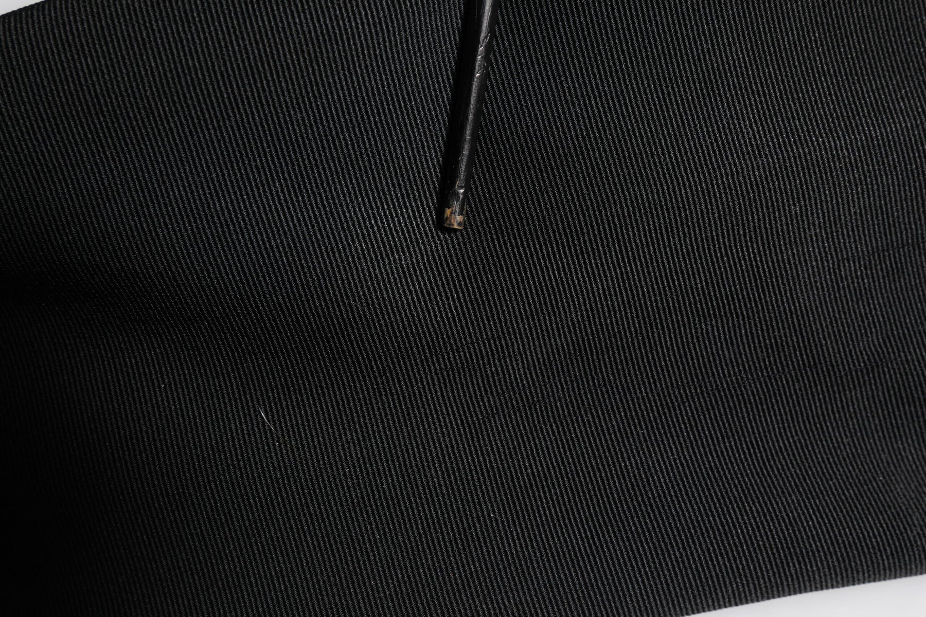 Dolce & Gabbana Black Acetate HighWaist Tapered Trouser Pants | Regal Royce