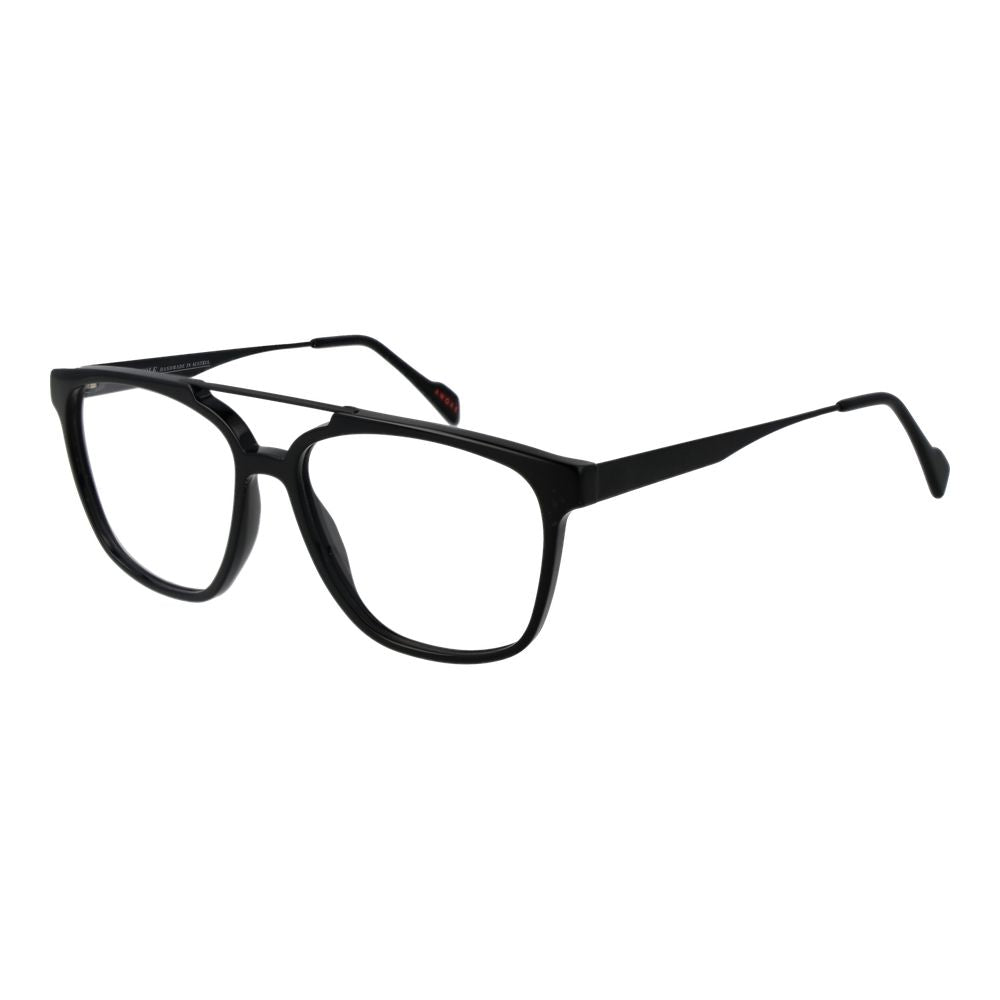 Andy Wolf Black Metal Glasses (Frames) | Regal Royce