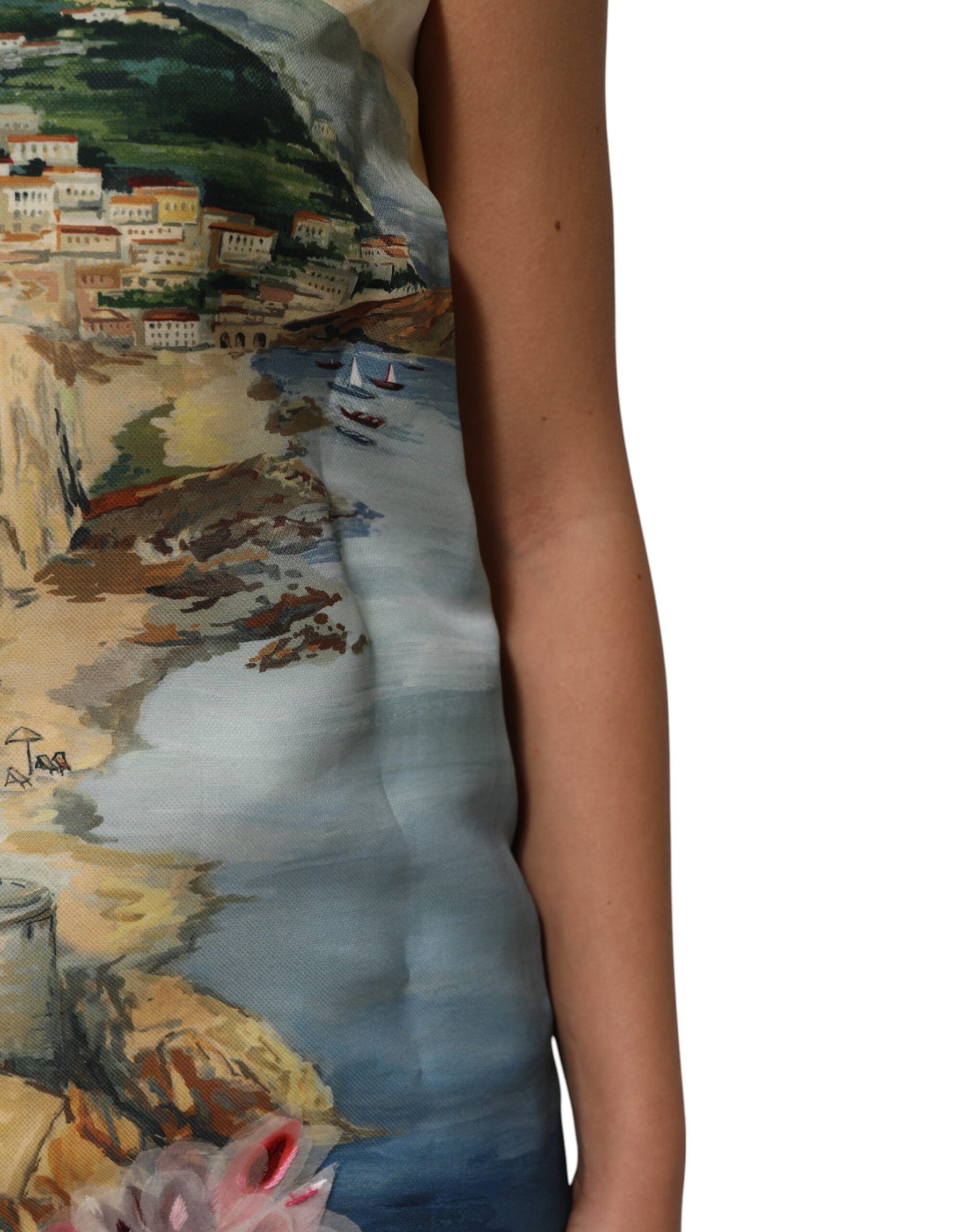 Dolce & Gabbana Multicolor Crystal Embellished Mini Dress | Regal Royce