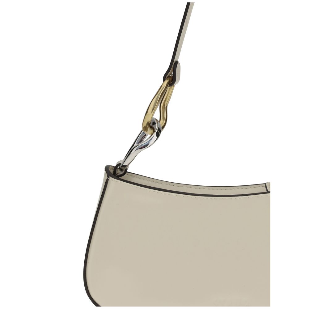 Staud Cream Calf Leather Bos Taurus Shoulder Bag | Regal Royce