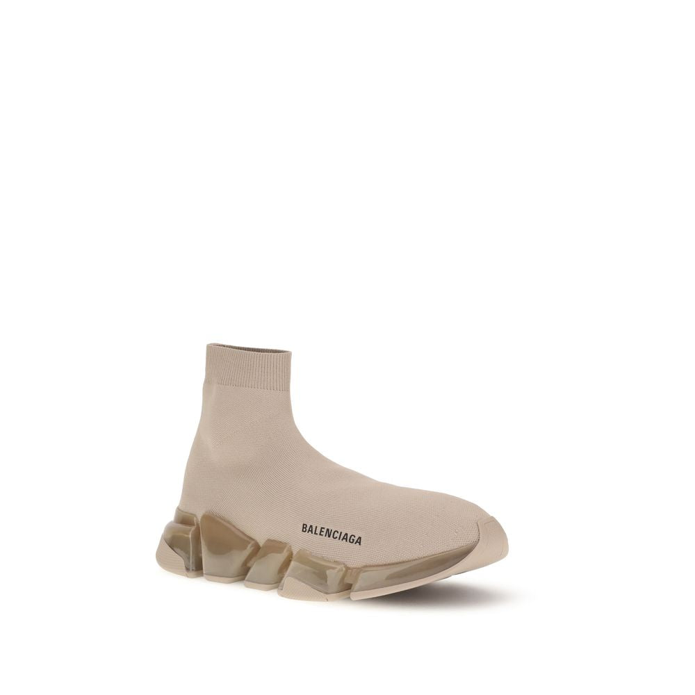 Balenciaga Beige Polyester Athletic Sneakers | Regal Royce