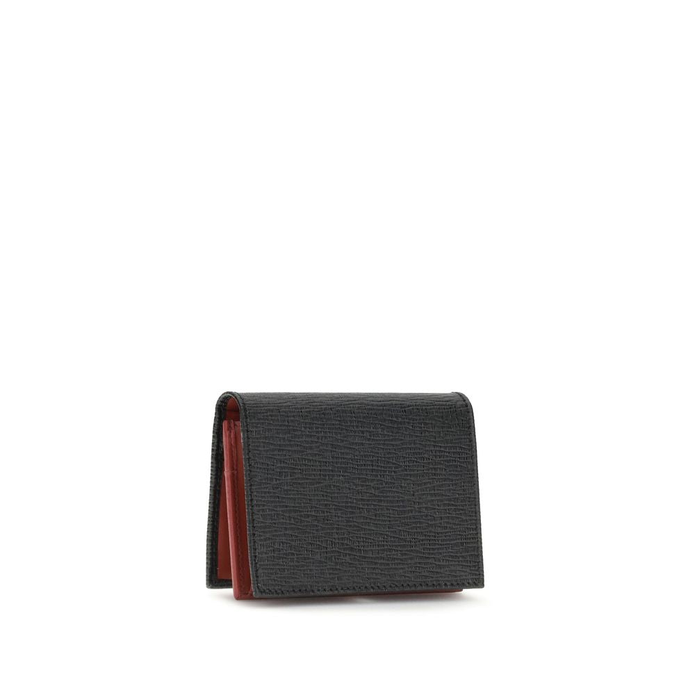 Ferragamo Black Leather Wallet | Regal Royce