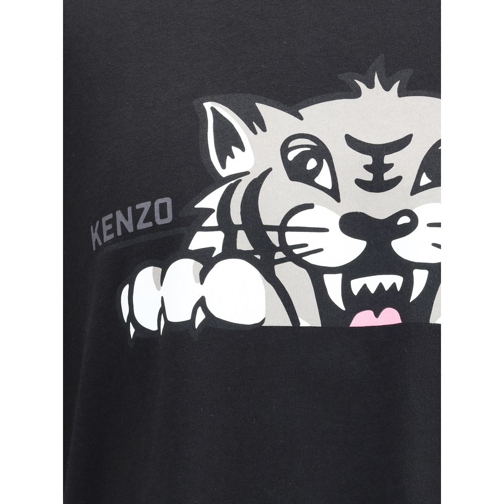Kenzo Black Cotton T-Shirt