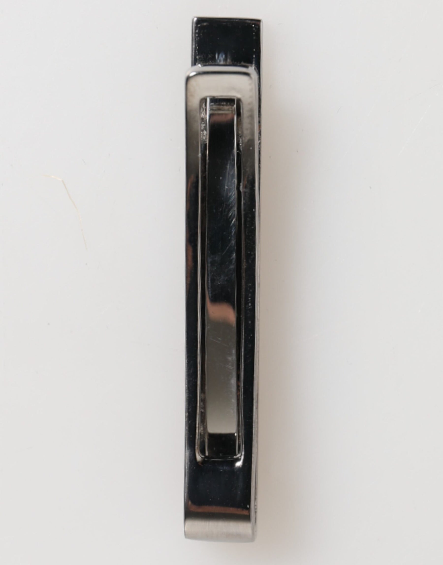 Dolce & Gabbana Silver Tone Brass Logo Branded Men Accessory Tie Clip Bar | Regal Royce