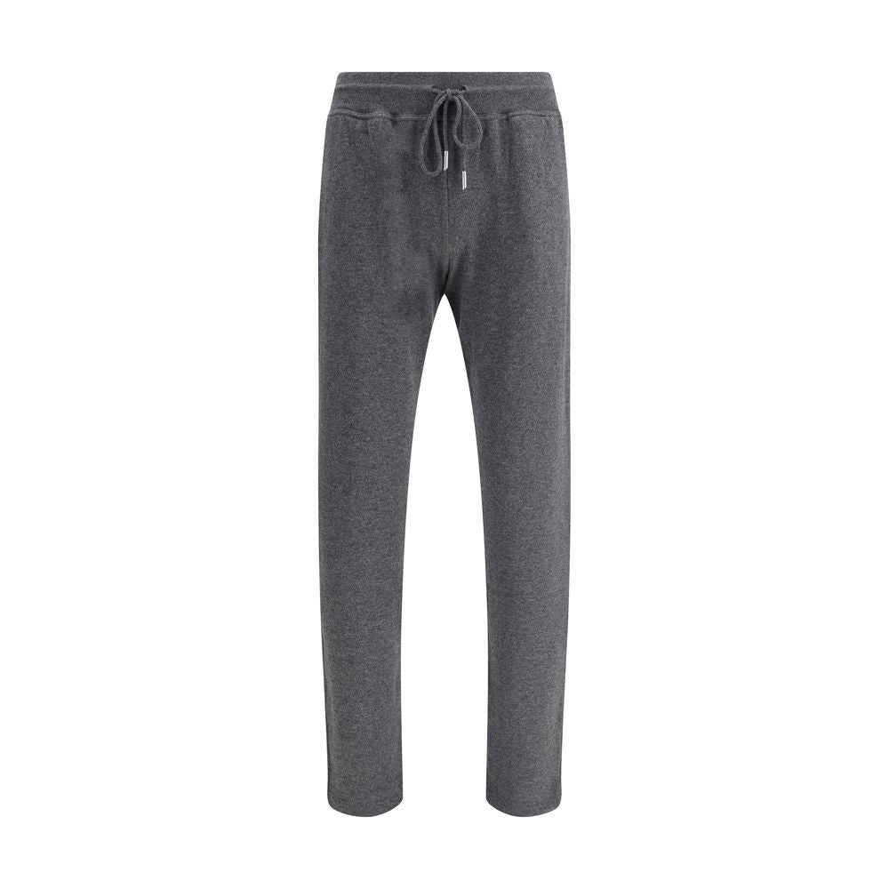 Kiton Gray Cashmere Casual Pants | Regal Royce
