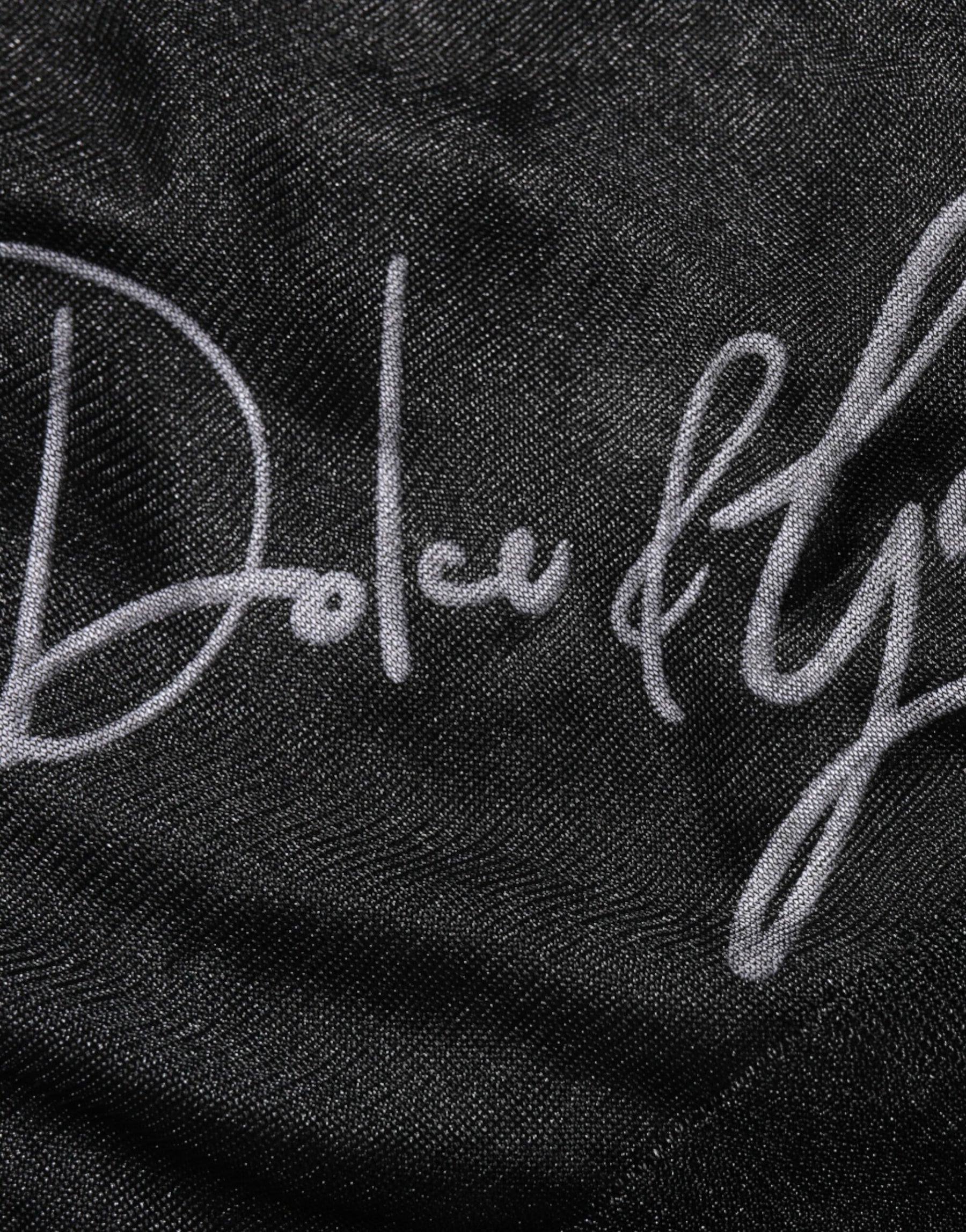 Dolce & Gabbana Black Polyester Pullover Sweatshirt Sweater | Regal Royce