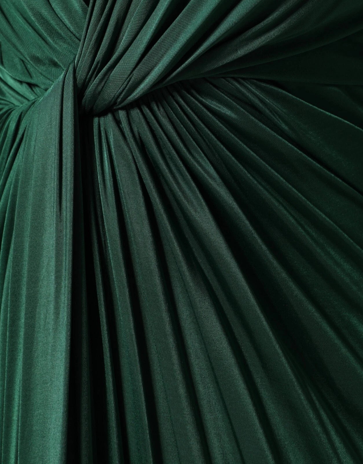 Dolce & Gabbana Dark Green Viscose Long Sleeve Midi Dress | Regal Royce