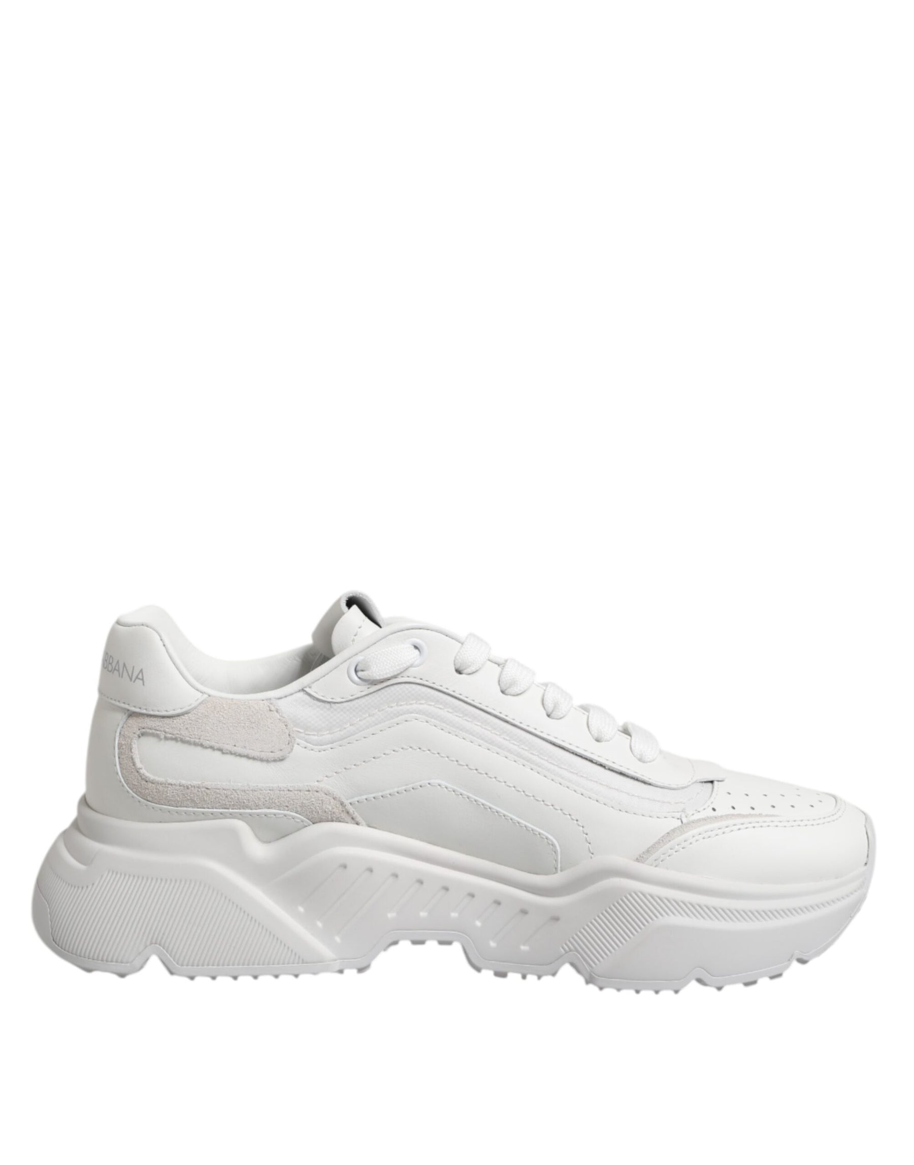 Dolce & Gabbana White Daymaster Low Top Mens Sneakers Shoes | Regal Royce