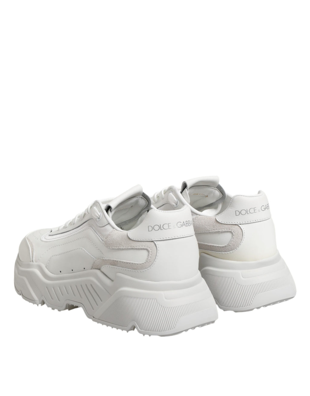 Dolce & Gabbana White Daymaster Low Top Men Sneakers Shoes