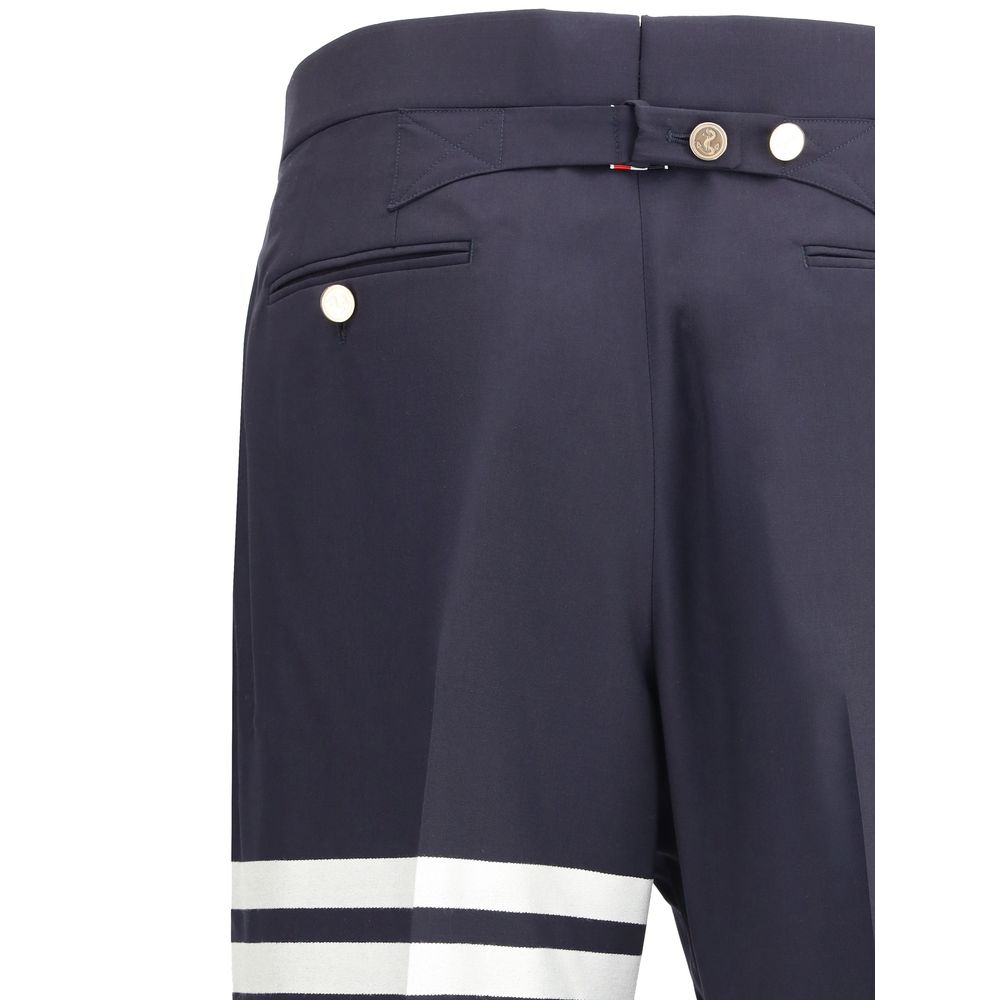 Thom Browne Blue Wool Dress Pants | Regal Royce