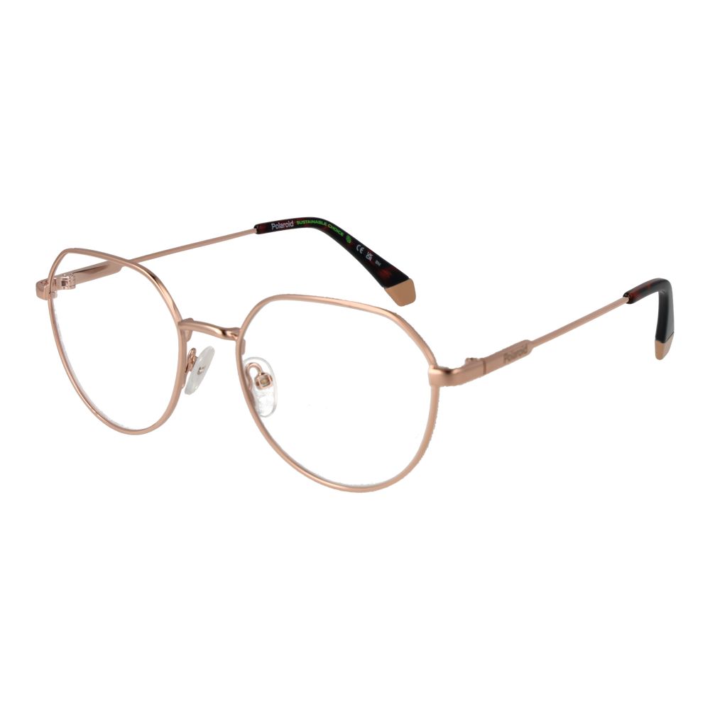 Polaroid Gold Metal Glasses (Frames) | Regal Royce
