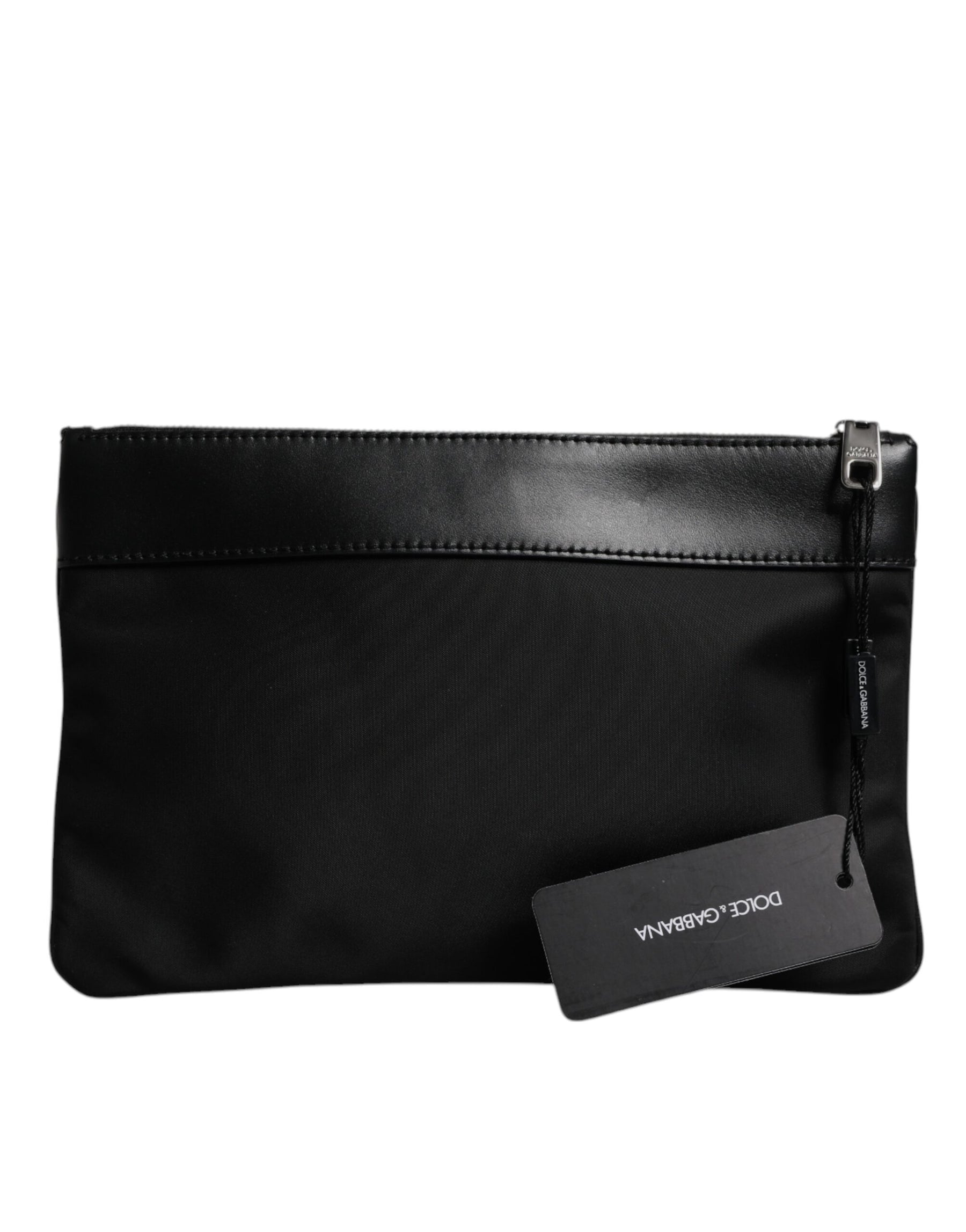 Dolce & Gabbana Multicolor Leopard Print Jacquard Logo Plaque Pouch Bag | Regal Royce