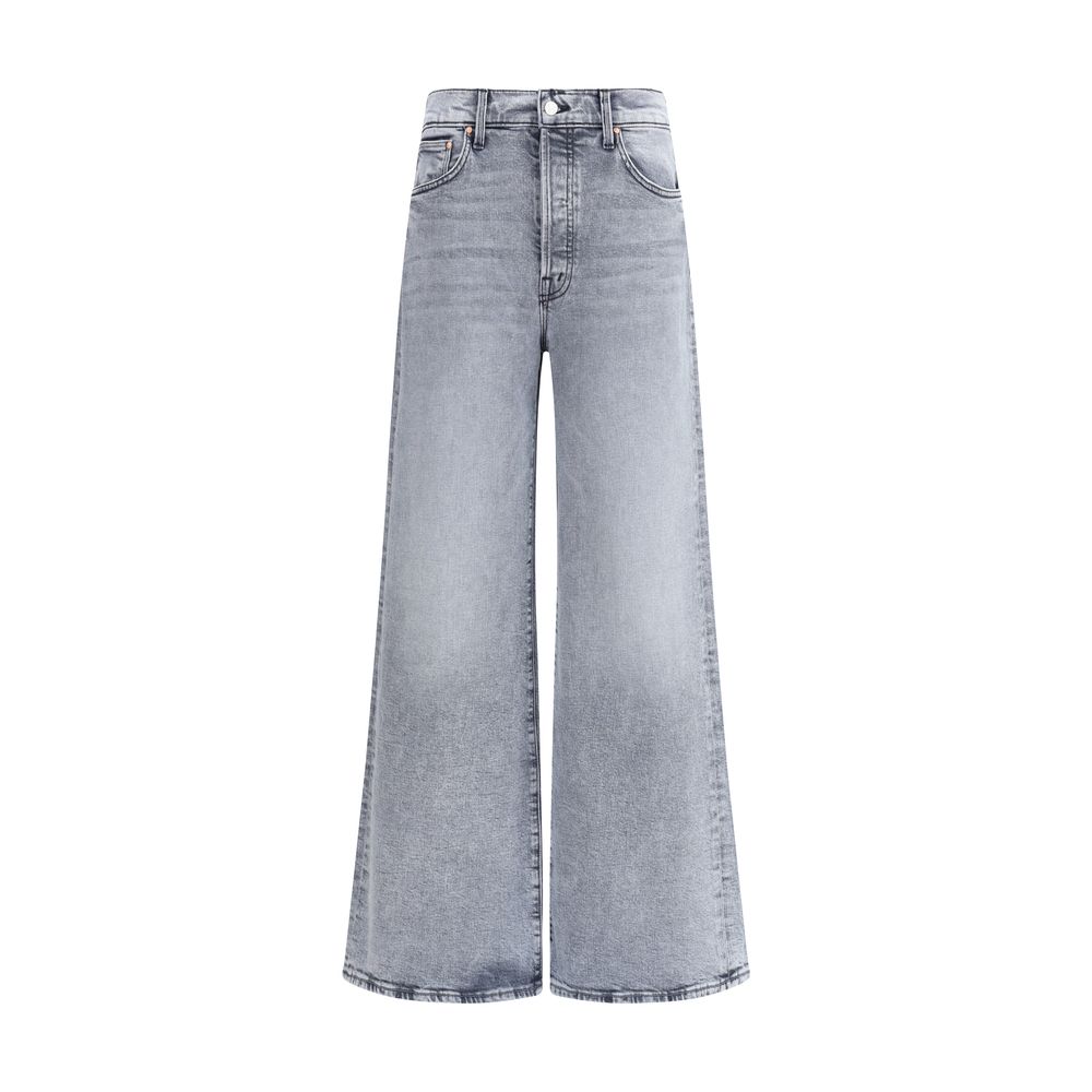 Mother Denim Gray Cotton Jeans Denim | Regal Royce