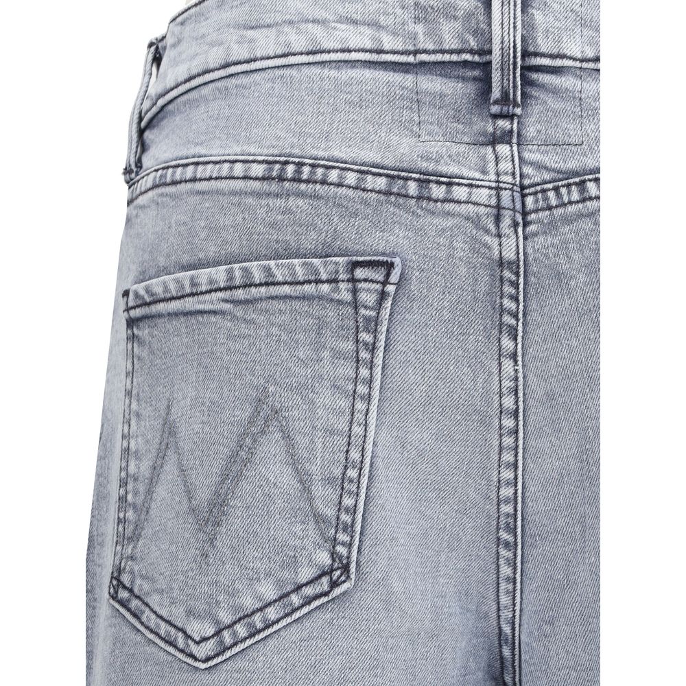 Mother Denim Gray Cotton Jeans Denim | Regal Royce