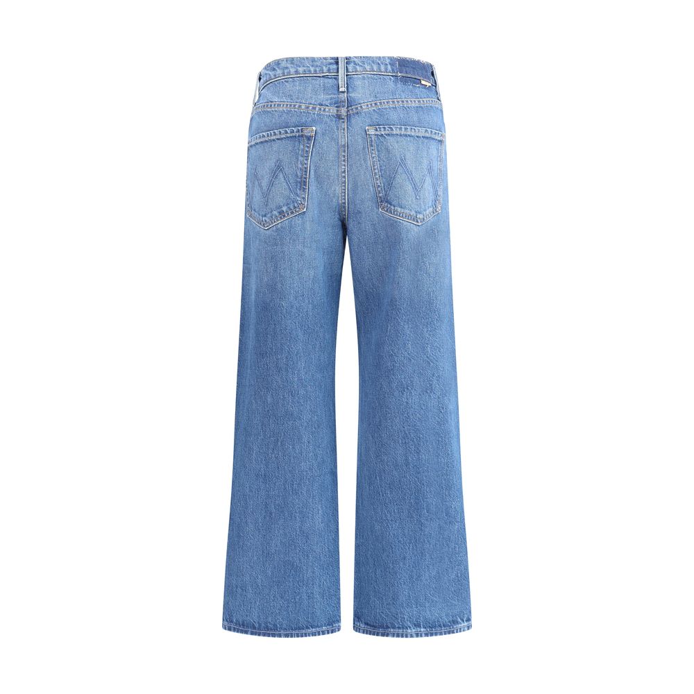 Mother Denim Blue Cotton Cropped Jeans | Regal Royce