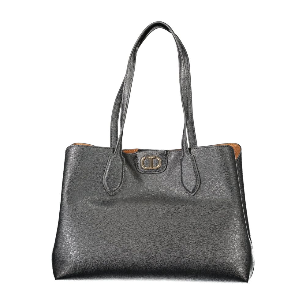 Twinset Nero Poliuretano Women Tote | Regal Royce