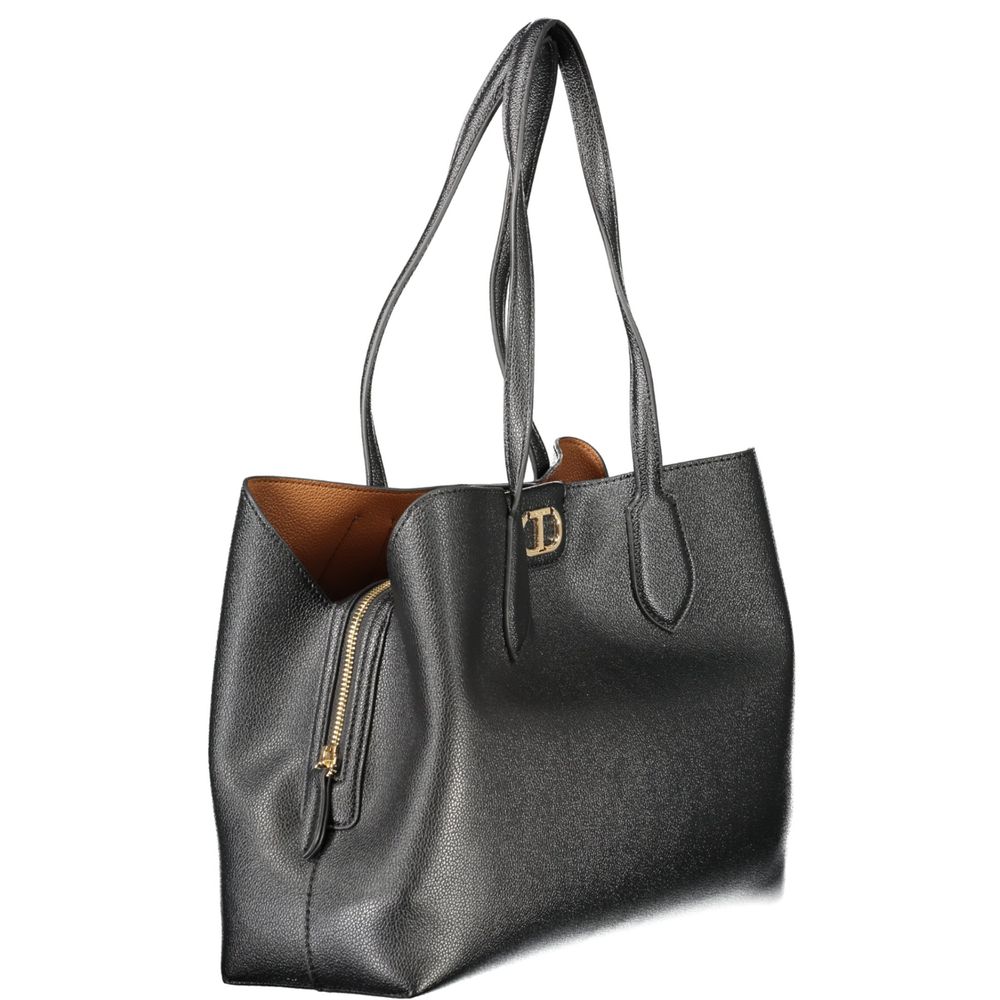 Twinset Nero Poliuretano Women Tote | Regal Royce