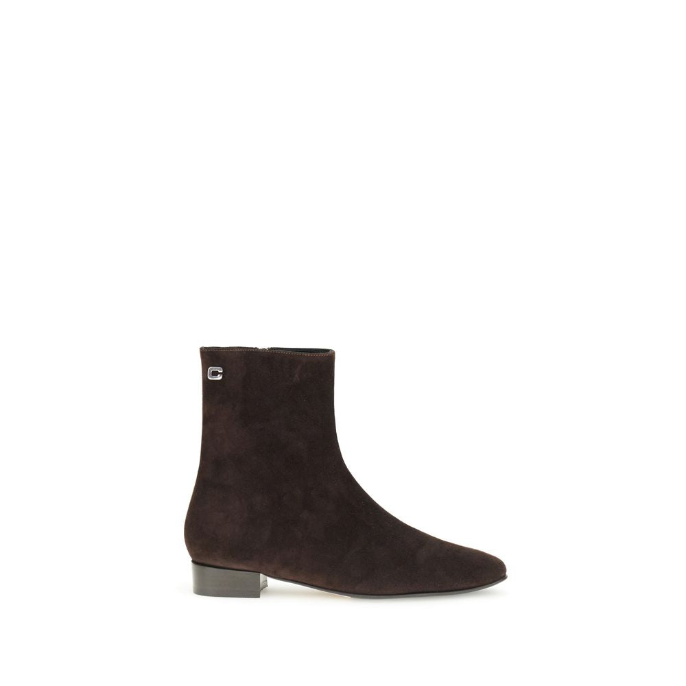 Carel Paris Brown Leather Ankle Boots | Regal Royce