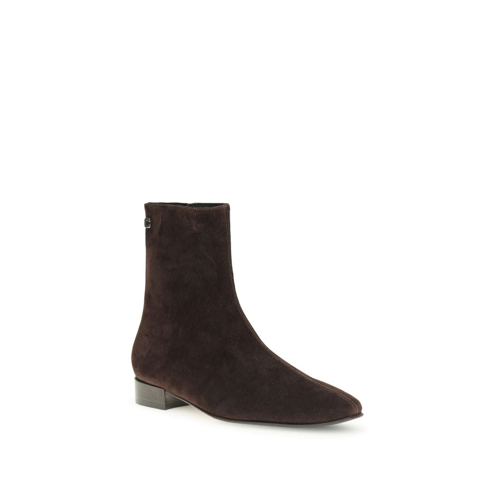 Carel Paris Brown Leather Ankle Boots | Regal Royce