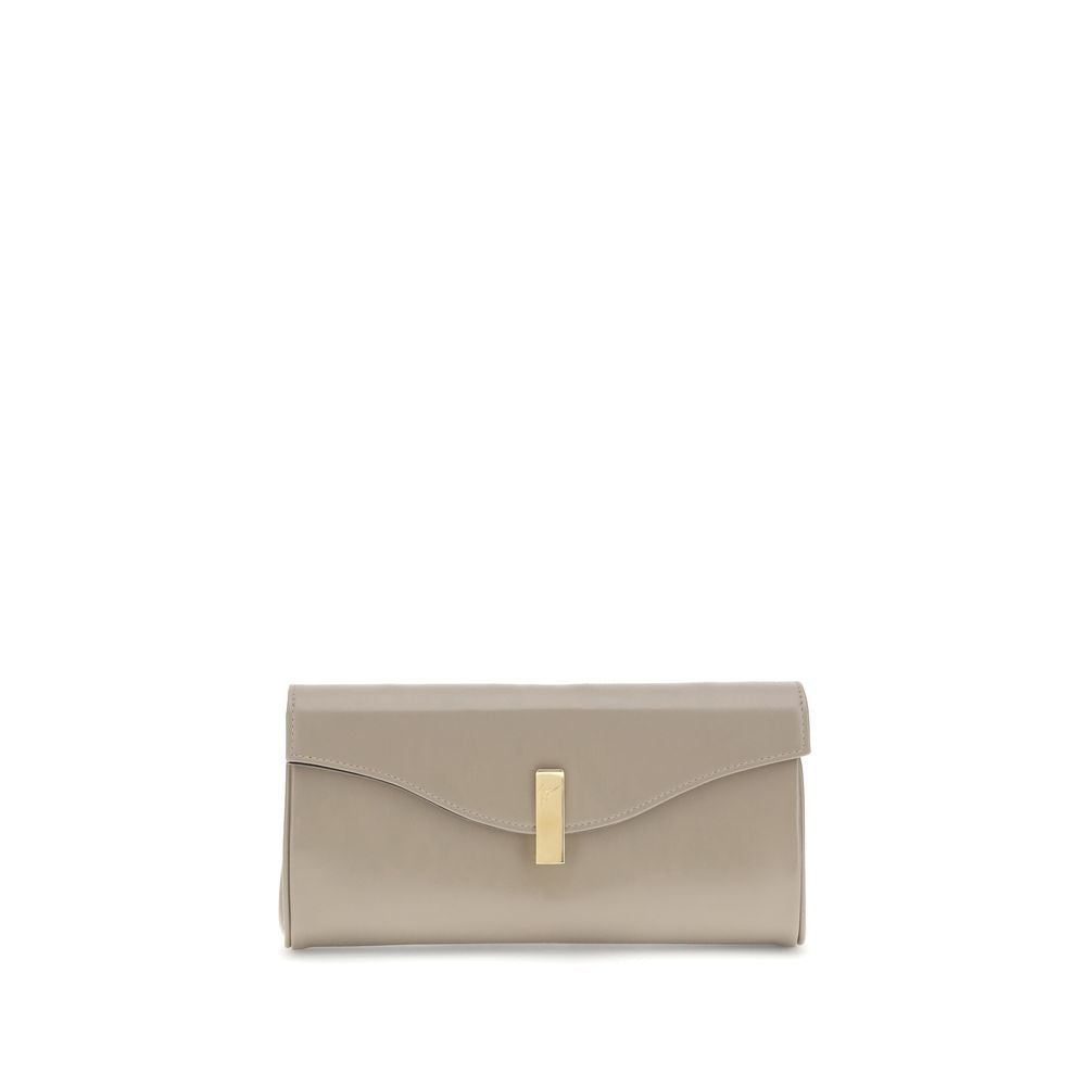 Giuseppe Zanotti Beige Leather Clutch Bag | Regal Royce